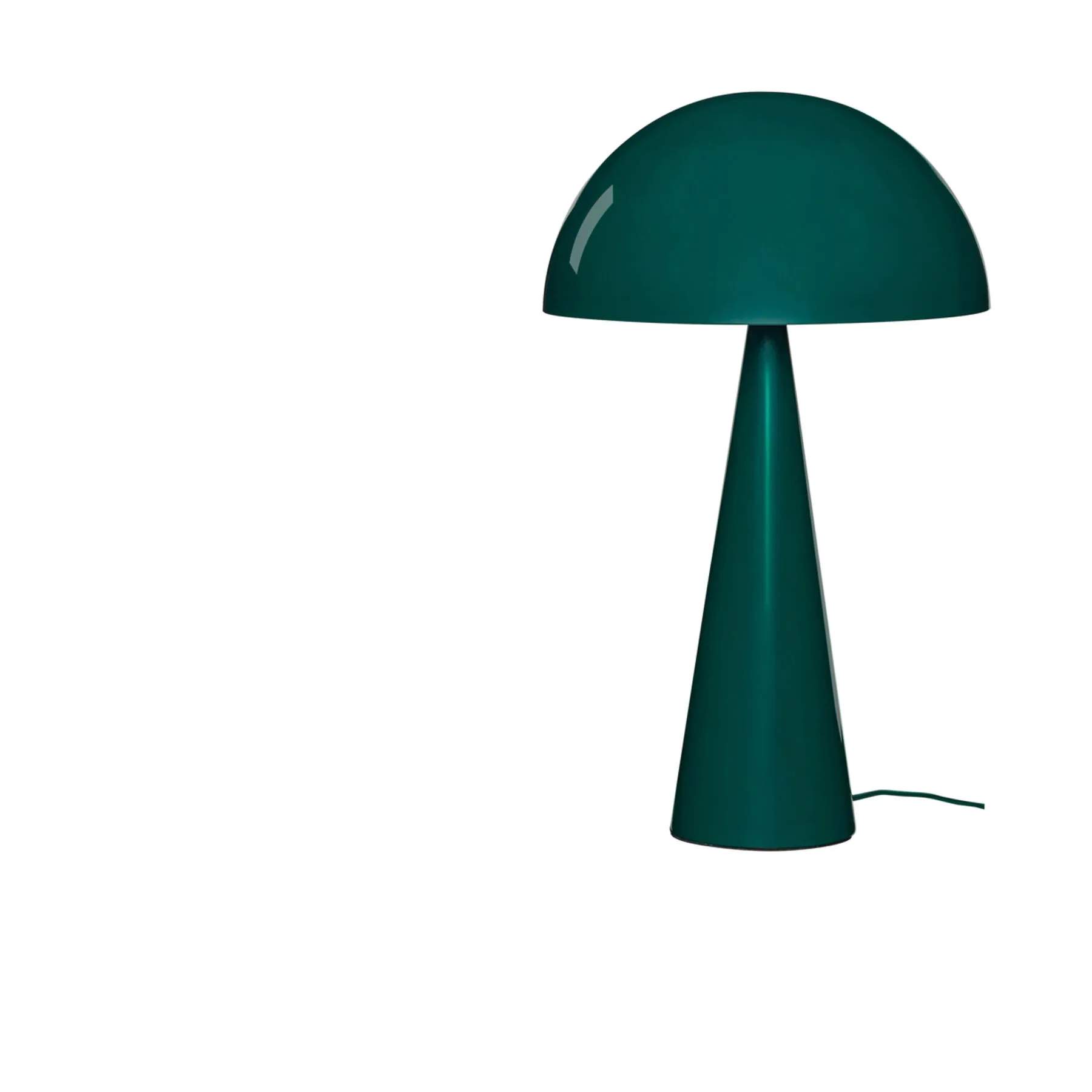 Hübsch Bordlamper Mush Bordlampe i Mørkegrøn, 50 cm, 1