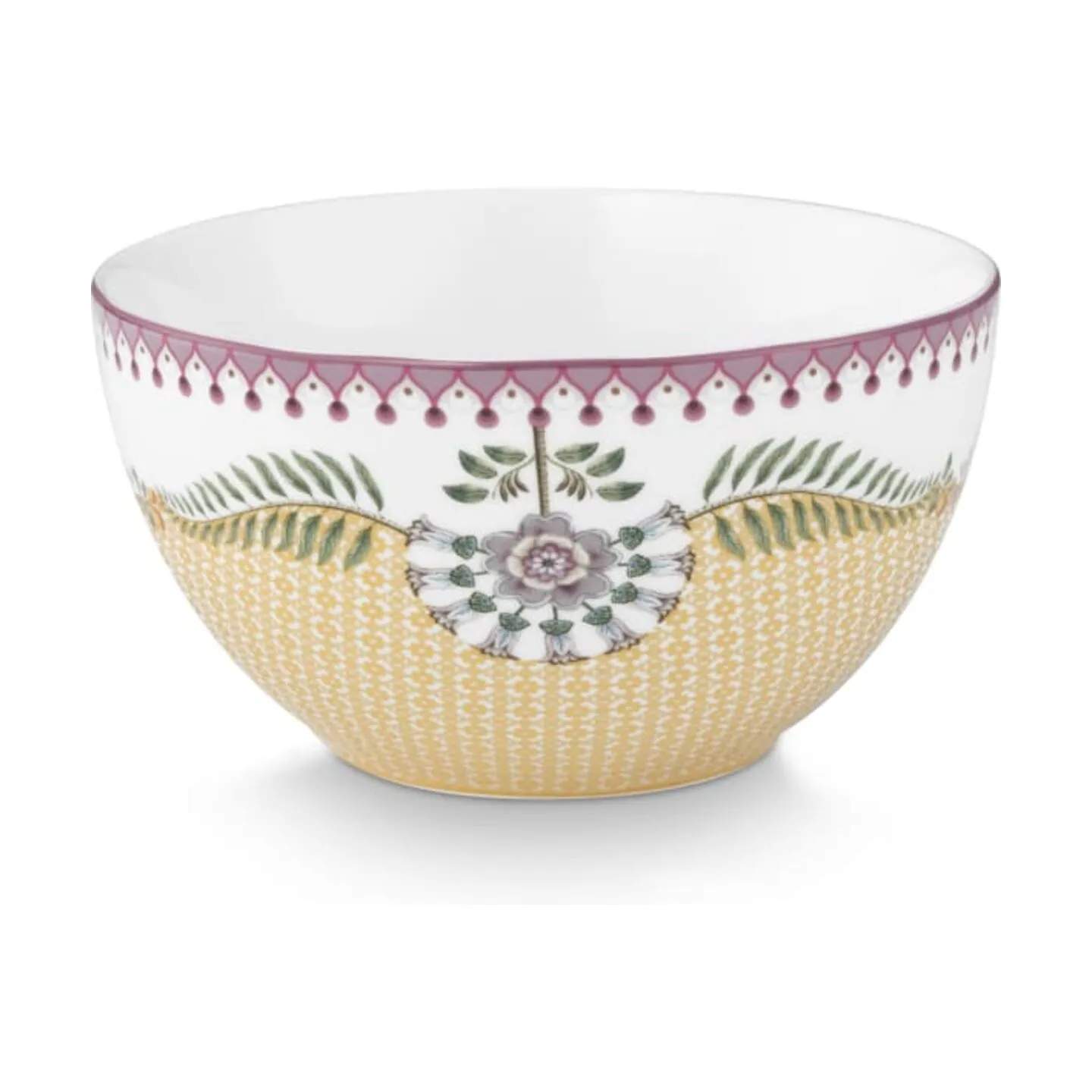 PIP Studio Frokosttallerkener Lily & Lotus Morgenmadssæt - 3 dele i Yellow, 3