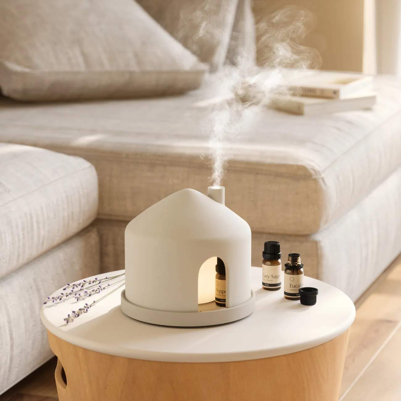 Umbra Øvrigt badeværelsestilbehør Casita Duftdiffuser i Sand, 2