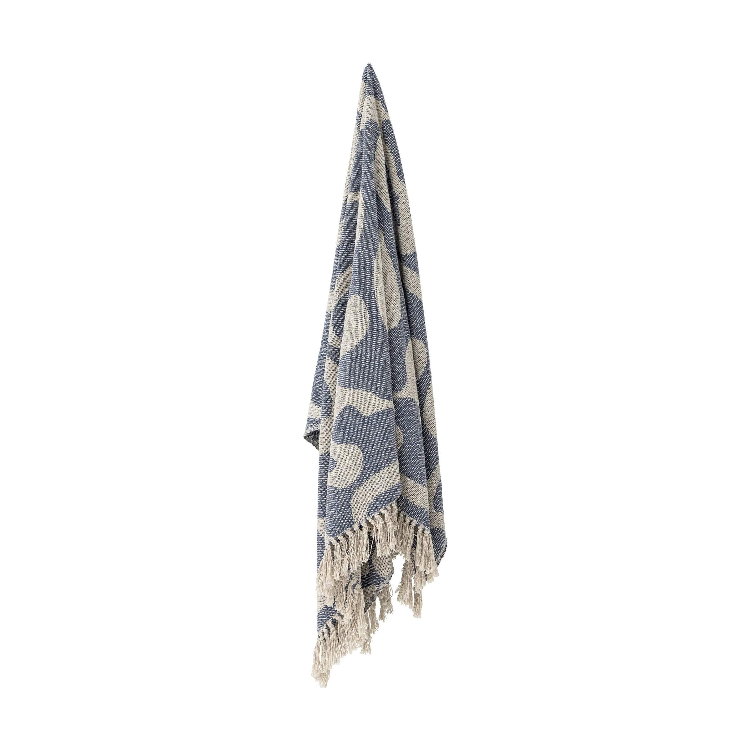 Bloomingville Plaider Salobre Plaid i Blå, 3