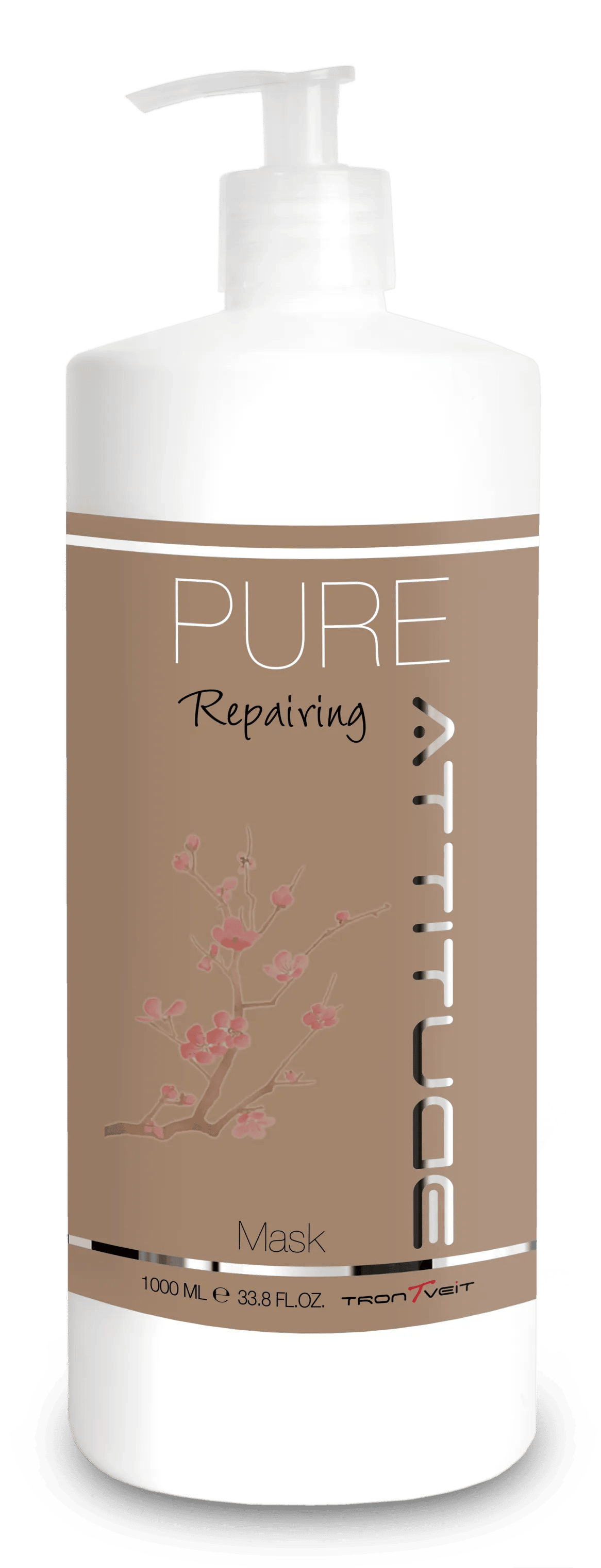 Trontveit Shampoo og hårpleje Pure Attitude Repairing Mask i 1000 ml, 1