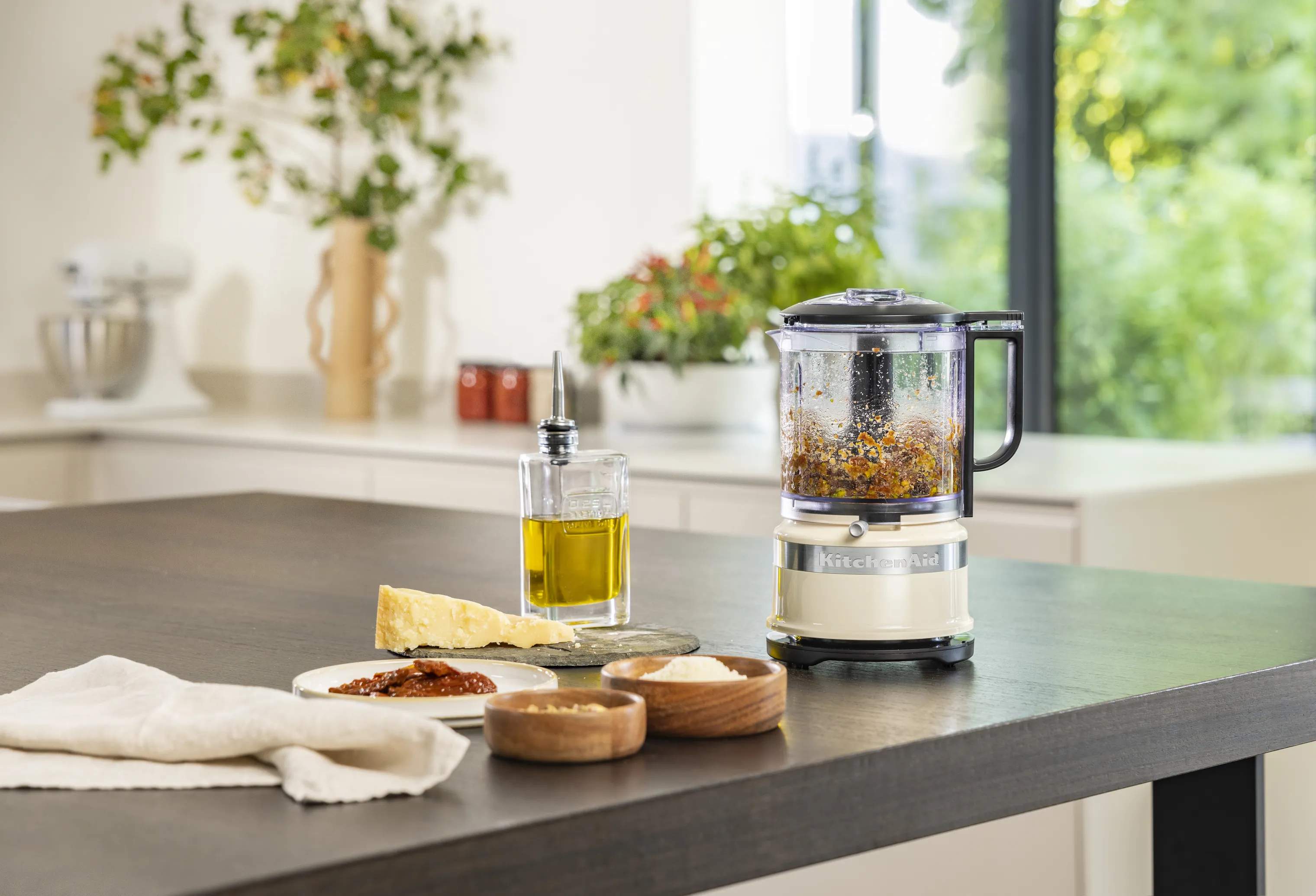 KitchenAid Minihakkere Classic Minihakker 5KFC0516EAC i Almond Creme, 2