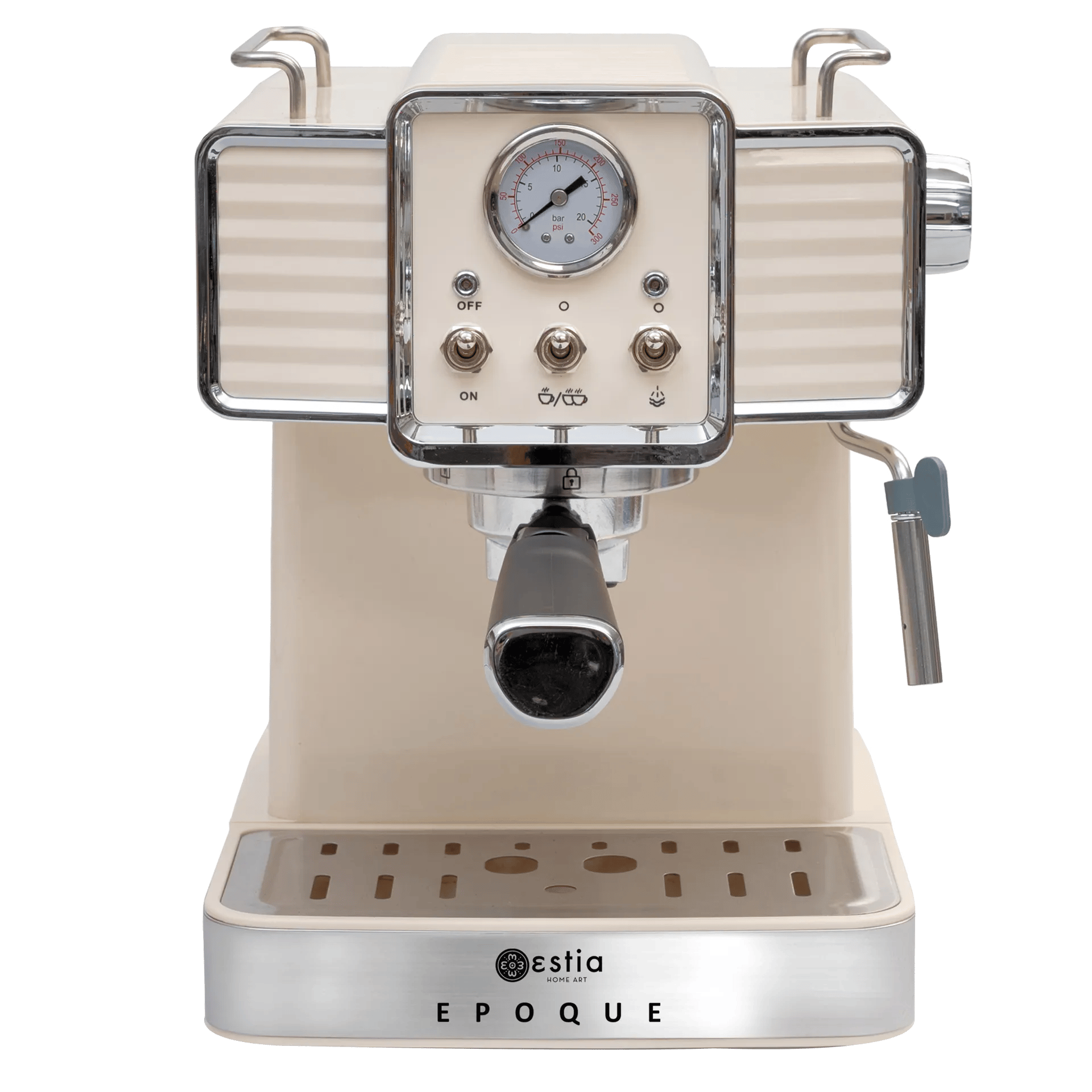 Estia Home Espressomaskiner Retro Epoque Retro Espressomaskine i Cream, 1