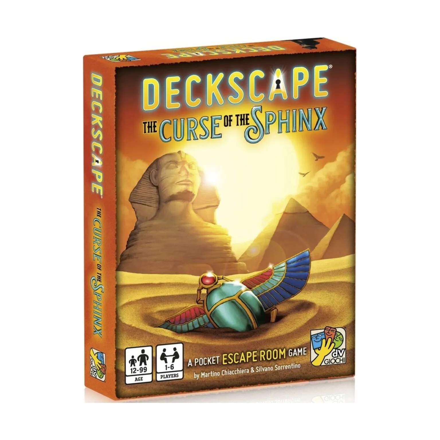 Spilbræt Spil Deckscape - The Curse of the Sphinx i Deckscape - The Curse of the Sphinx, 1