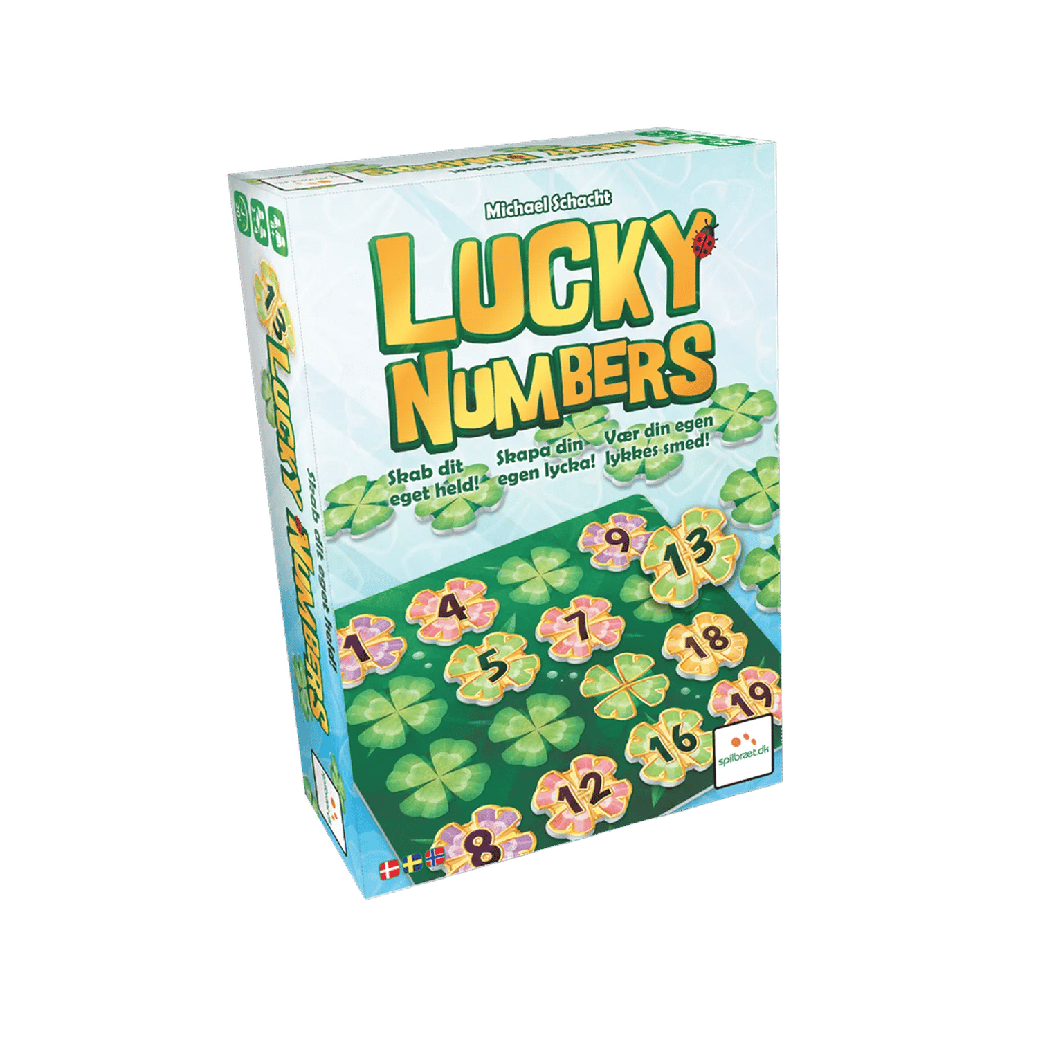 Spilbræt Spil Brætspil - Lucky Numbers i Multifarvet, 1