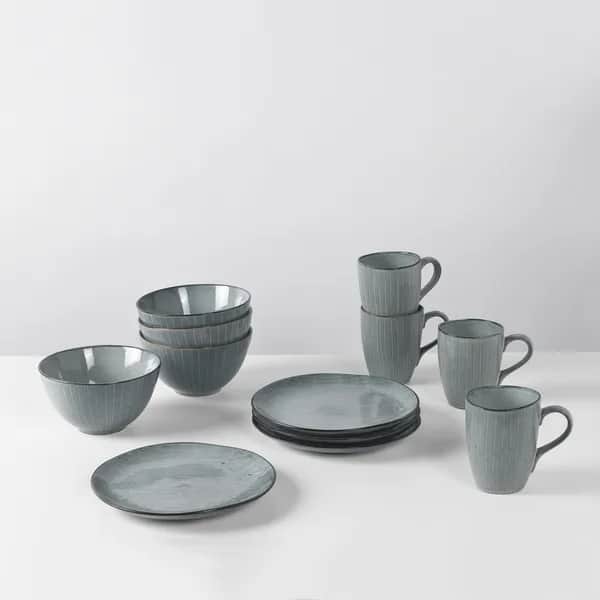 Broste Copenhagen Krus og kopper med hank Nordic Sea Mega Krus i Soft Blue, 2