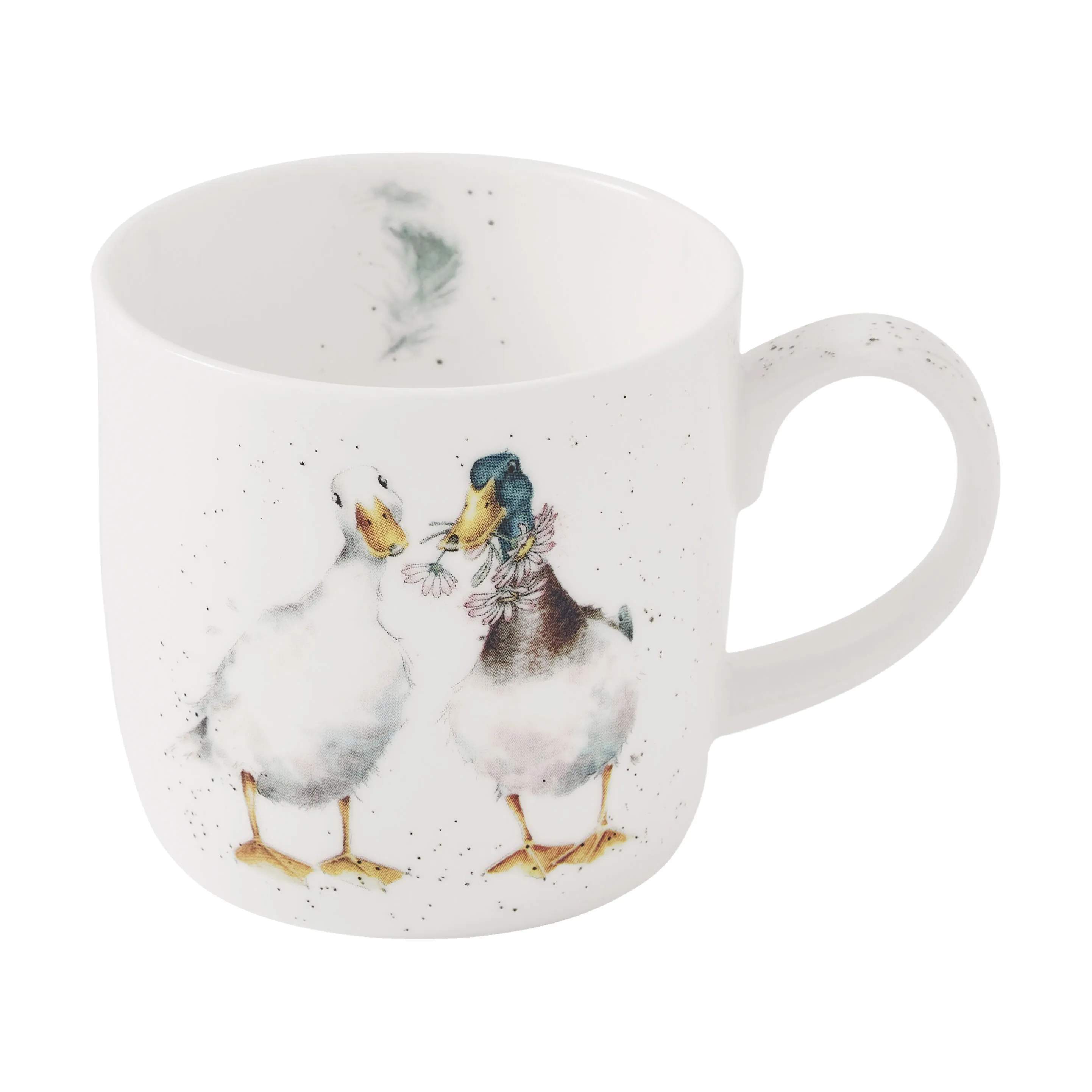 Royal Worcester Krus og kopper med hank Wrendale Krus - Duck love i Ænder, 1