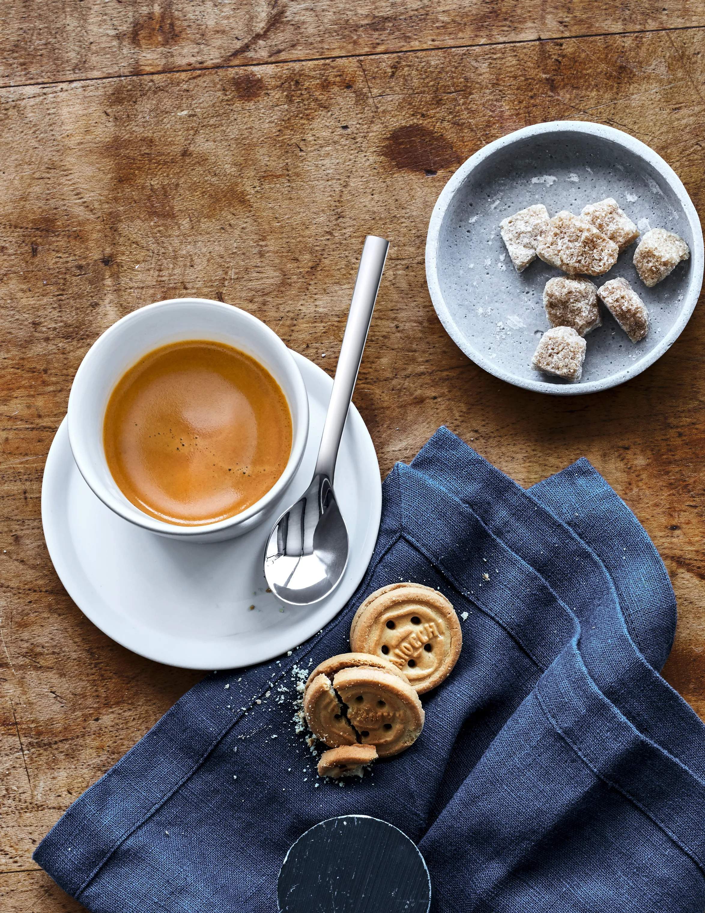 WMF Kaffe- og teskeer Nuova Teske - 6 stk. i Sølvfarvet, 2