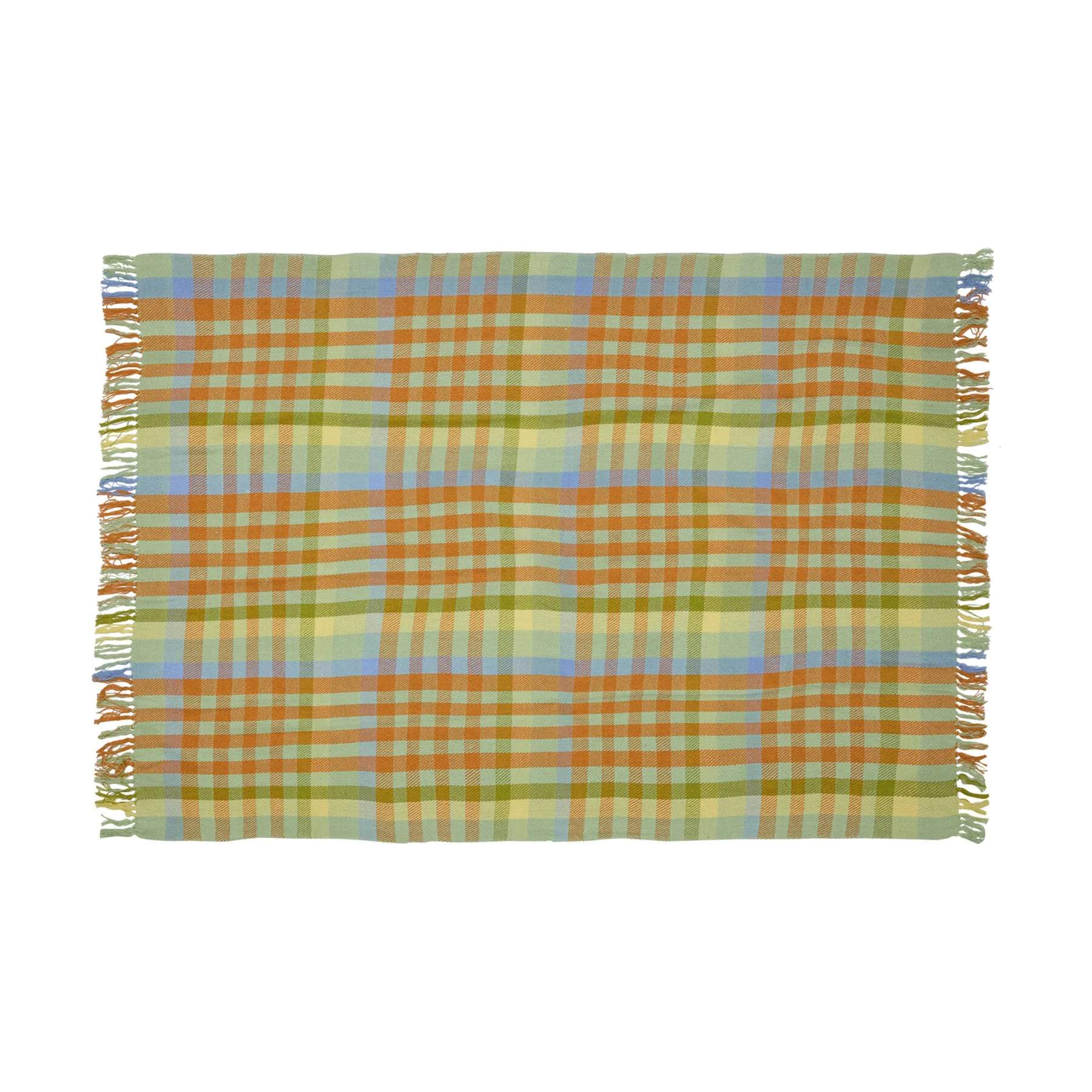 Hübsch Plaider Tarta Plaid i Gul, 1