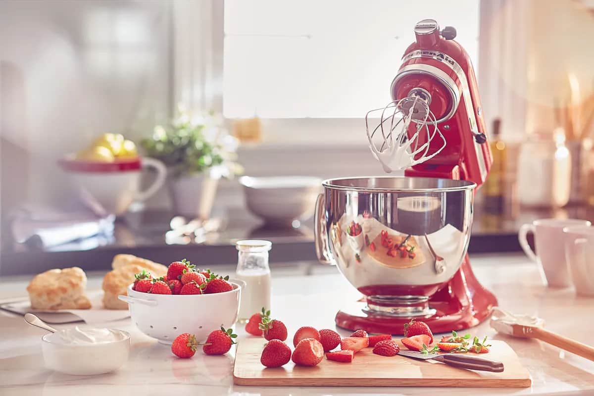 KitchenAid Røremaskiner Artisan Røremaskine 5KSM125EER i Rød, 3