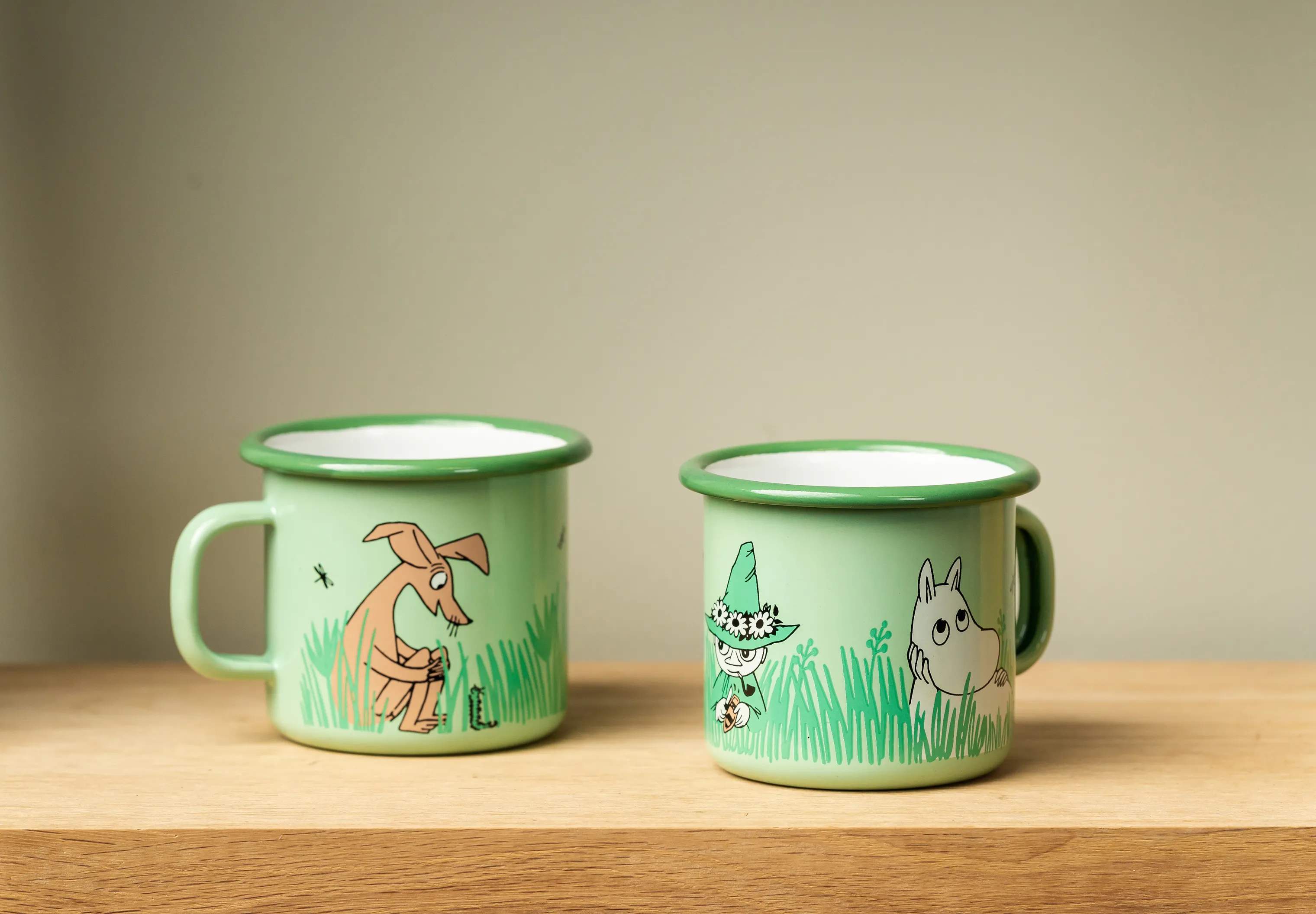 Muurla Krus og kopper med hank Moomin Krus - Boys i Boys, 25 cl, 2