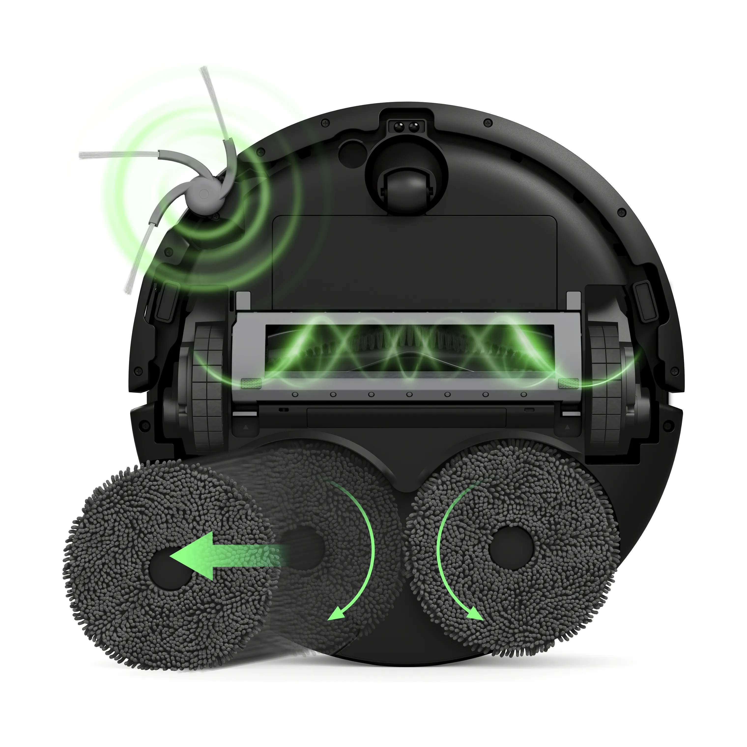 iRobot Robotstøvsugere Roomba Combo Robotstøvsuger 415 i Sort, 4