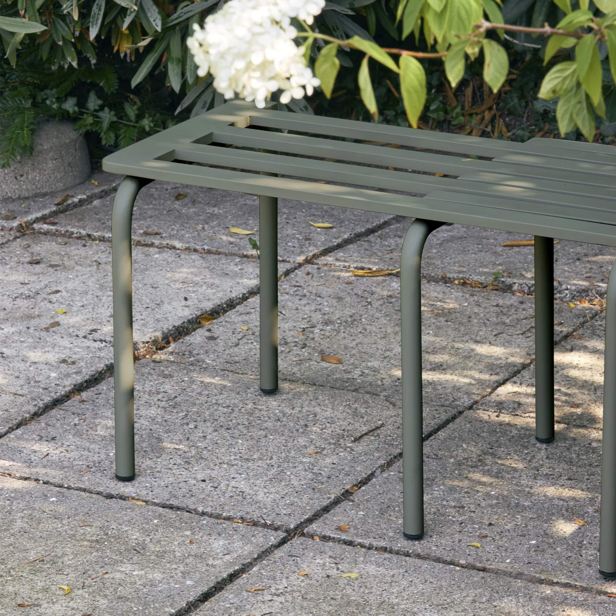 Mandalay Havebænke Ivy Bænk i Olivengrøn, 3