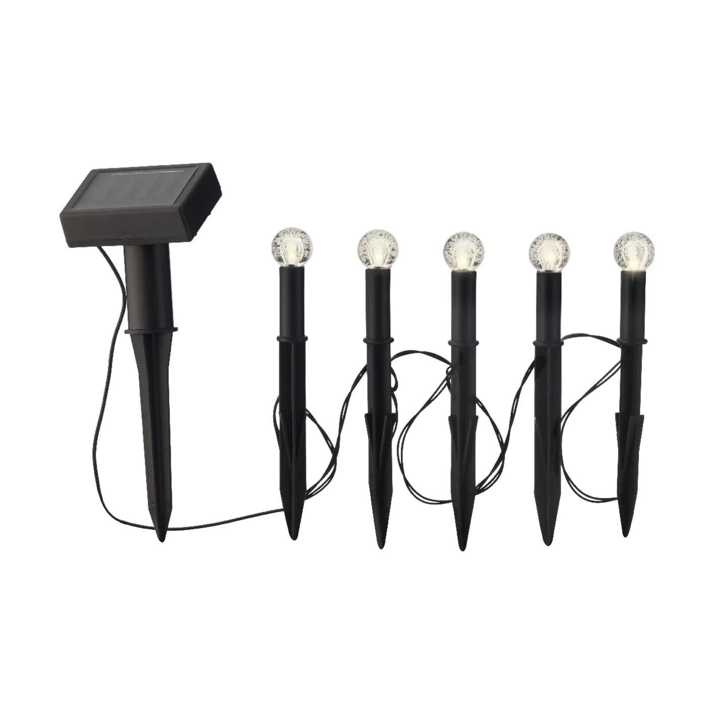 CASA Living Bedlamper LED Lysspyd i Sort/varm hvid, 1