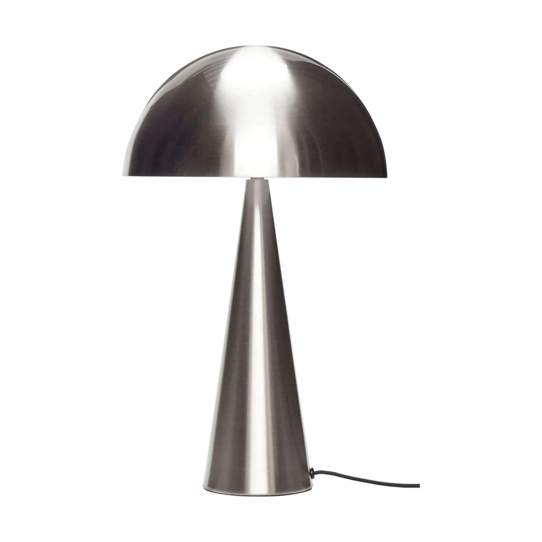 Hübsch Bordlamper Mush Bordlampe i Børstet stål, 50 cm, 1