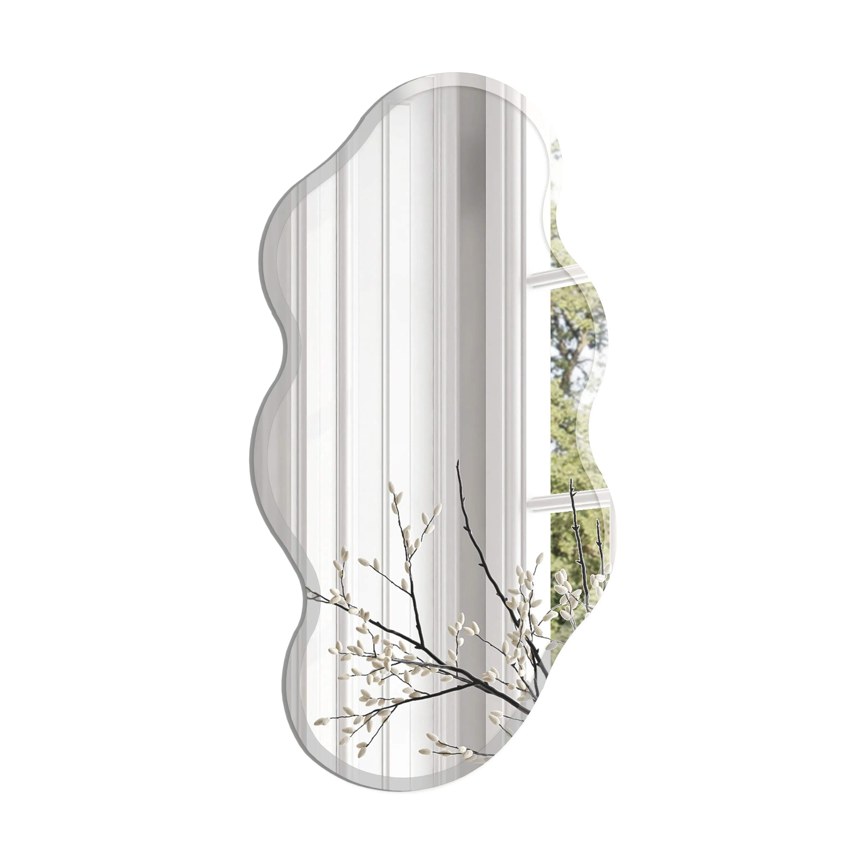 Incado Spejle Twirl Spejl i Sølv, 1