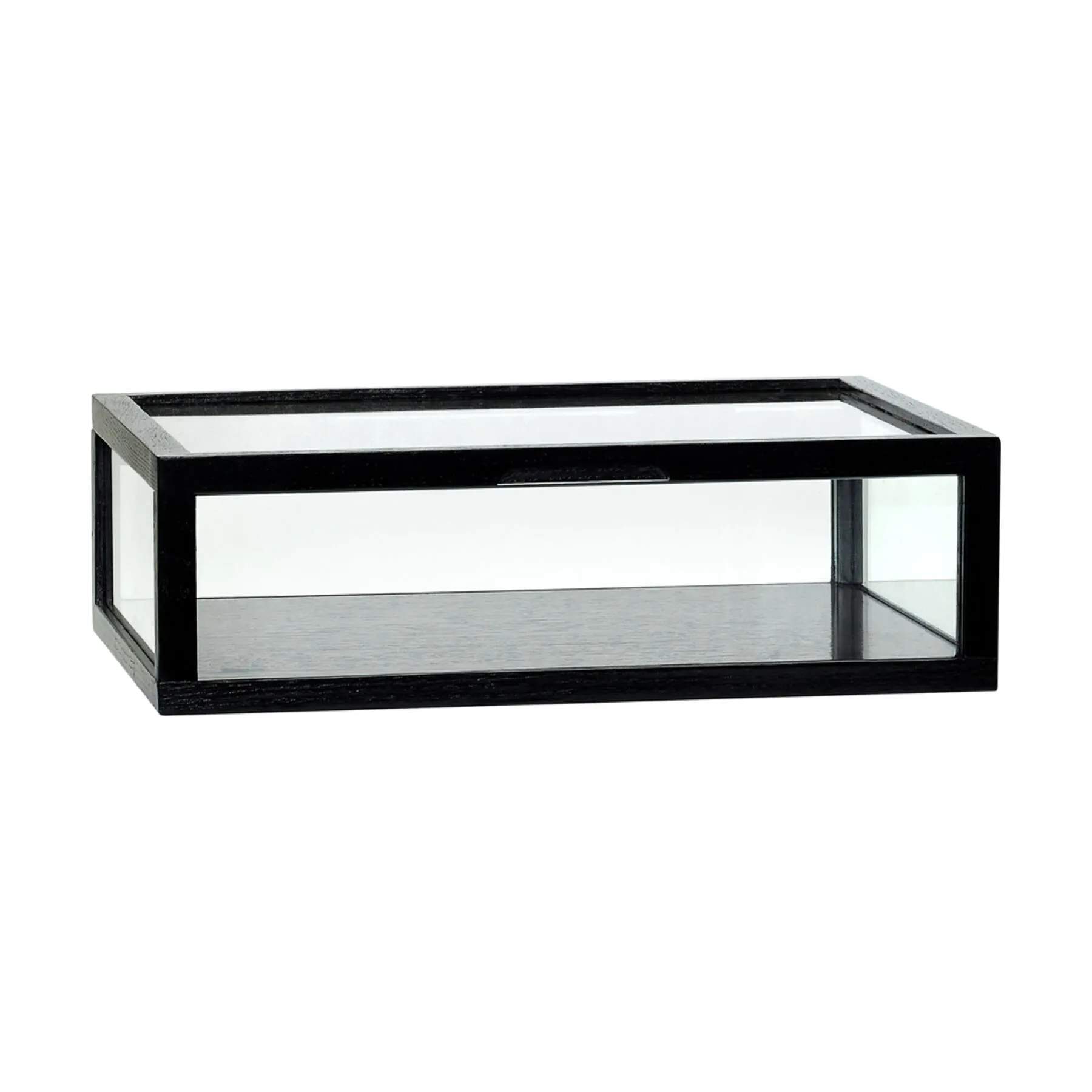 Hübsch Småopbevaring View Æske i Sort/Klar, 40 cm, 1