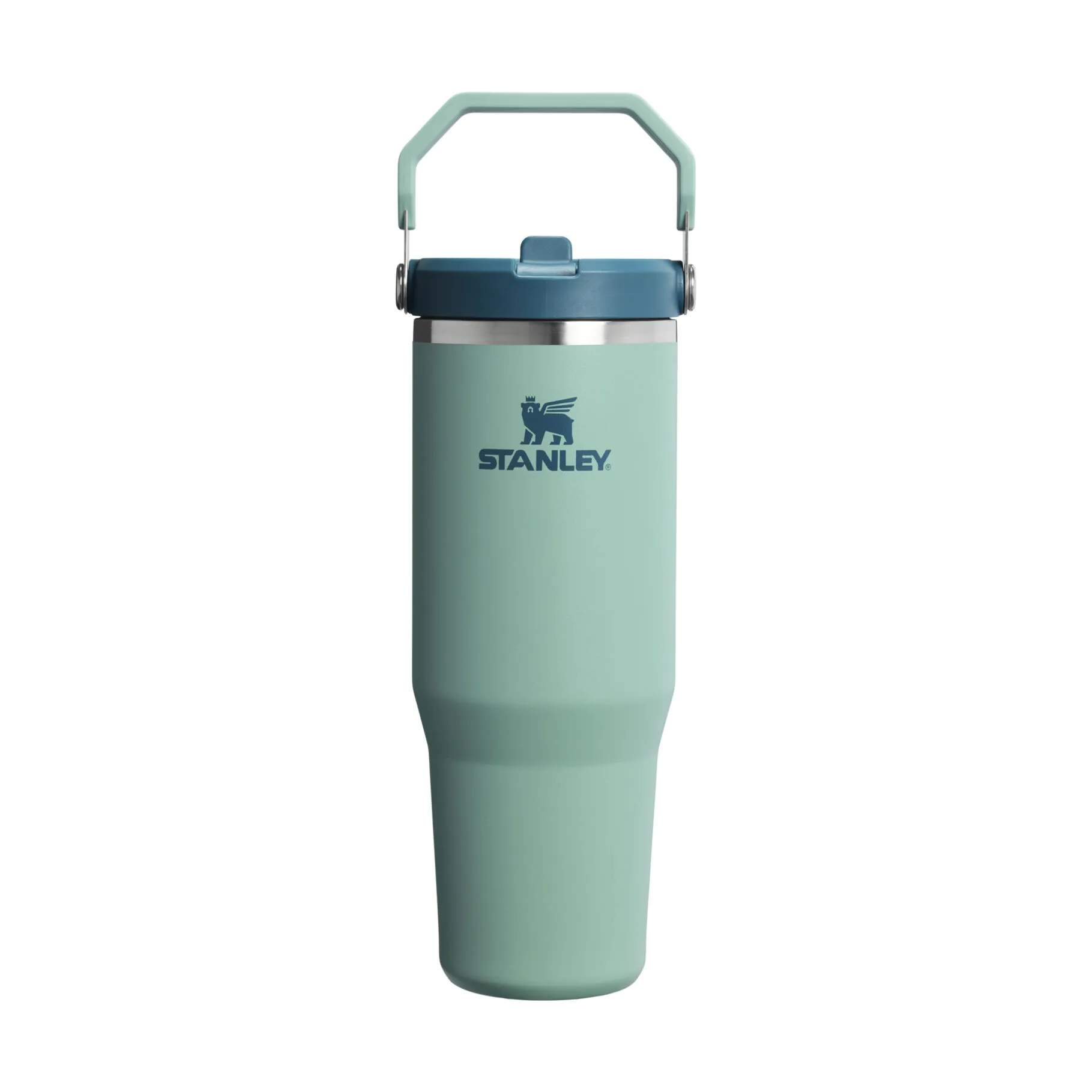 Stanley To go kopper Iceflow Flip Straw Tumbler i Spring Green, 1