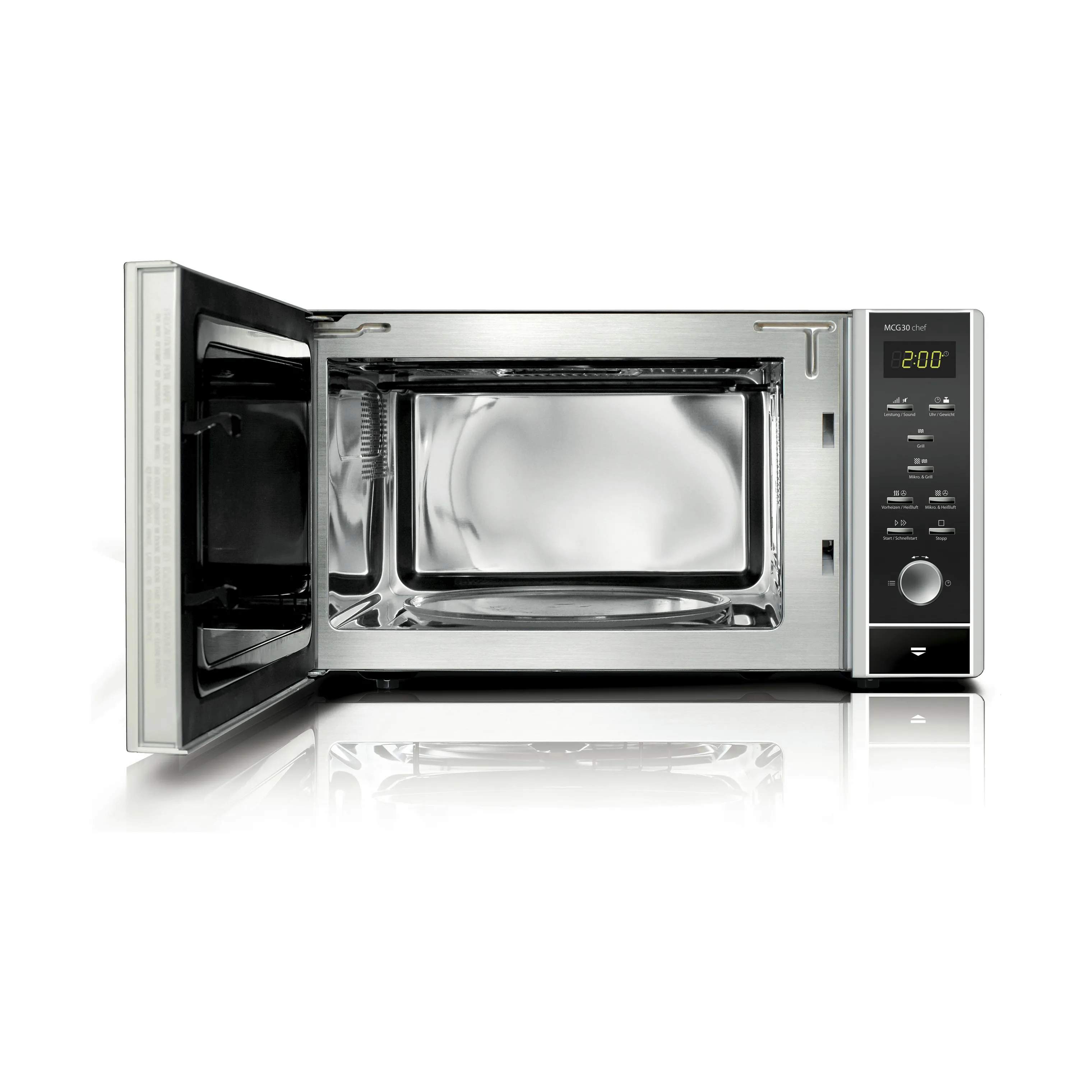 Caso Miniovne Mikro-/ Kombiovn CS3380 i Sort/Sølv, 2