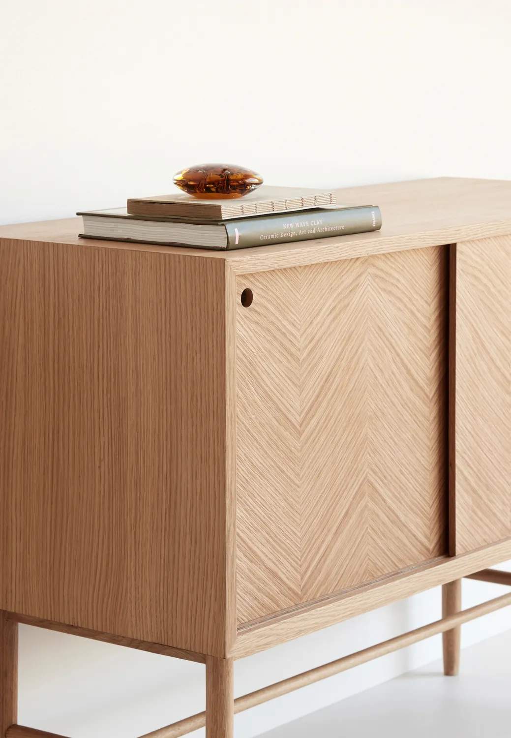 Hübsch Kommoder Herringbone Kommode i Natur, 2