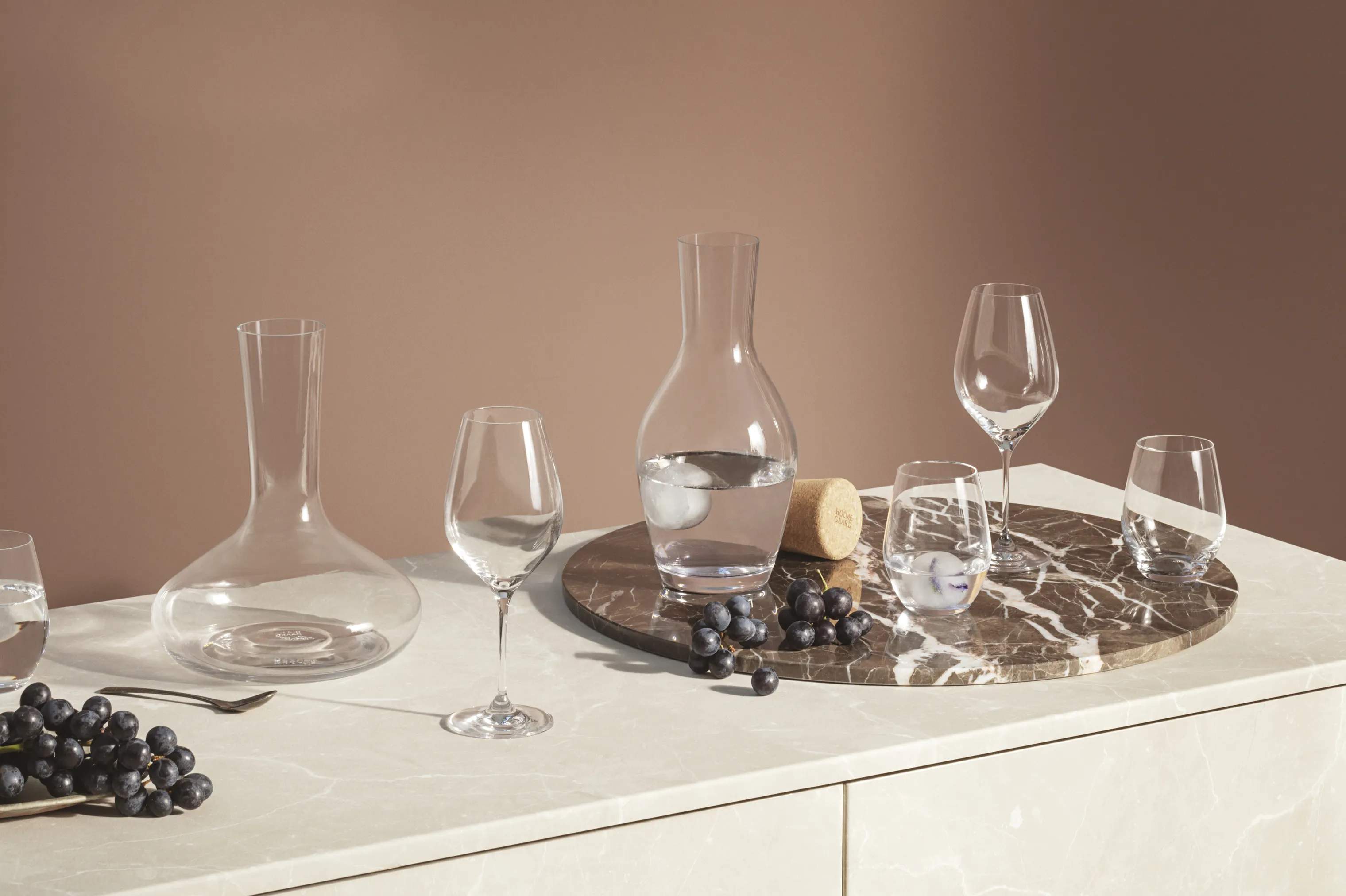 Holmegaard Vinkarafler Cabernet Vinkaraffel i klar, 4