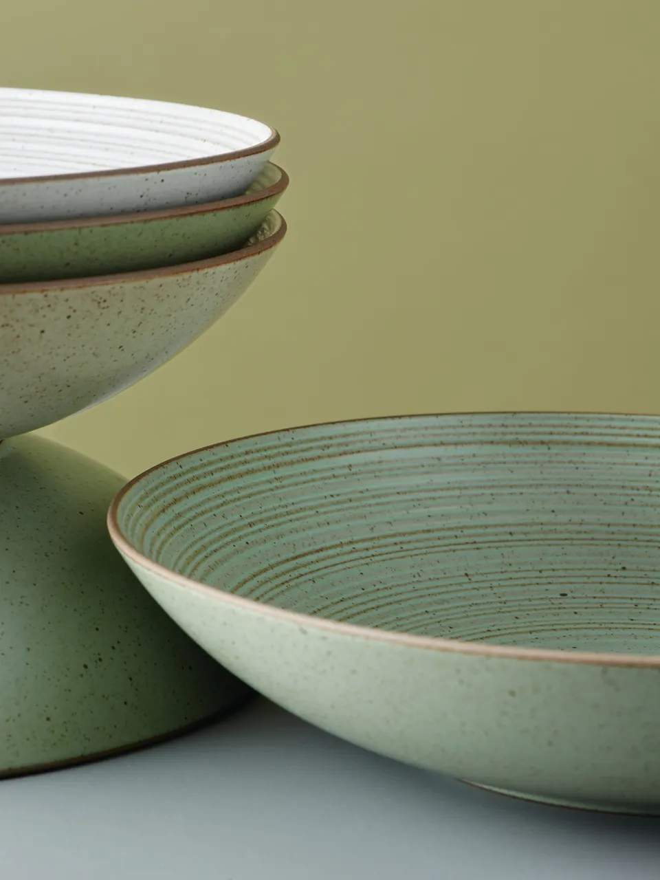 Rosenthal Dybe tallerkener Thomas Nature Dyb Tallerken i Grøn, 22 cm, 3