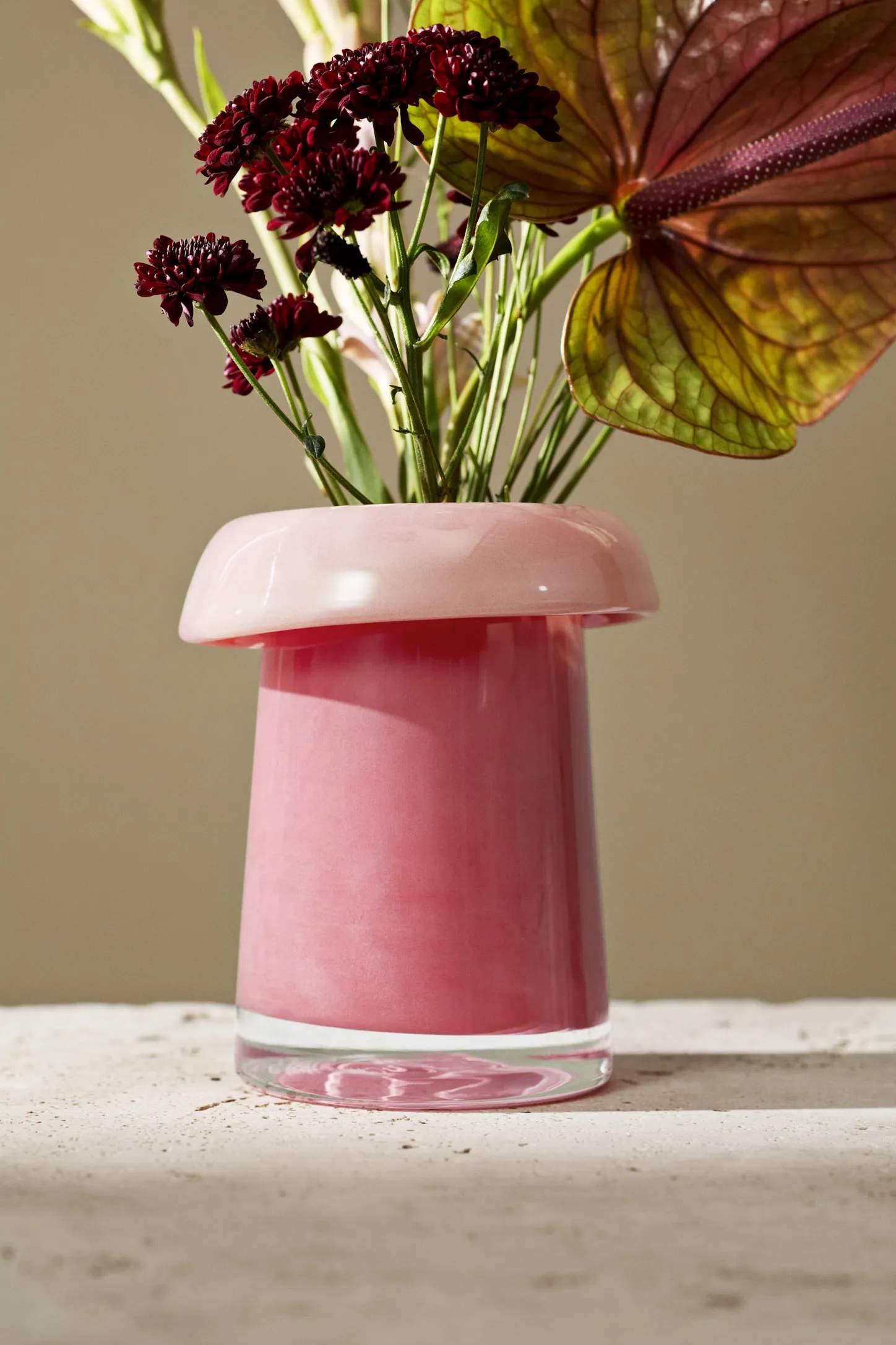 Holmegaard Vaser Soma Vase i Koral/Fersken, 16,5 cm, 5
