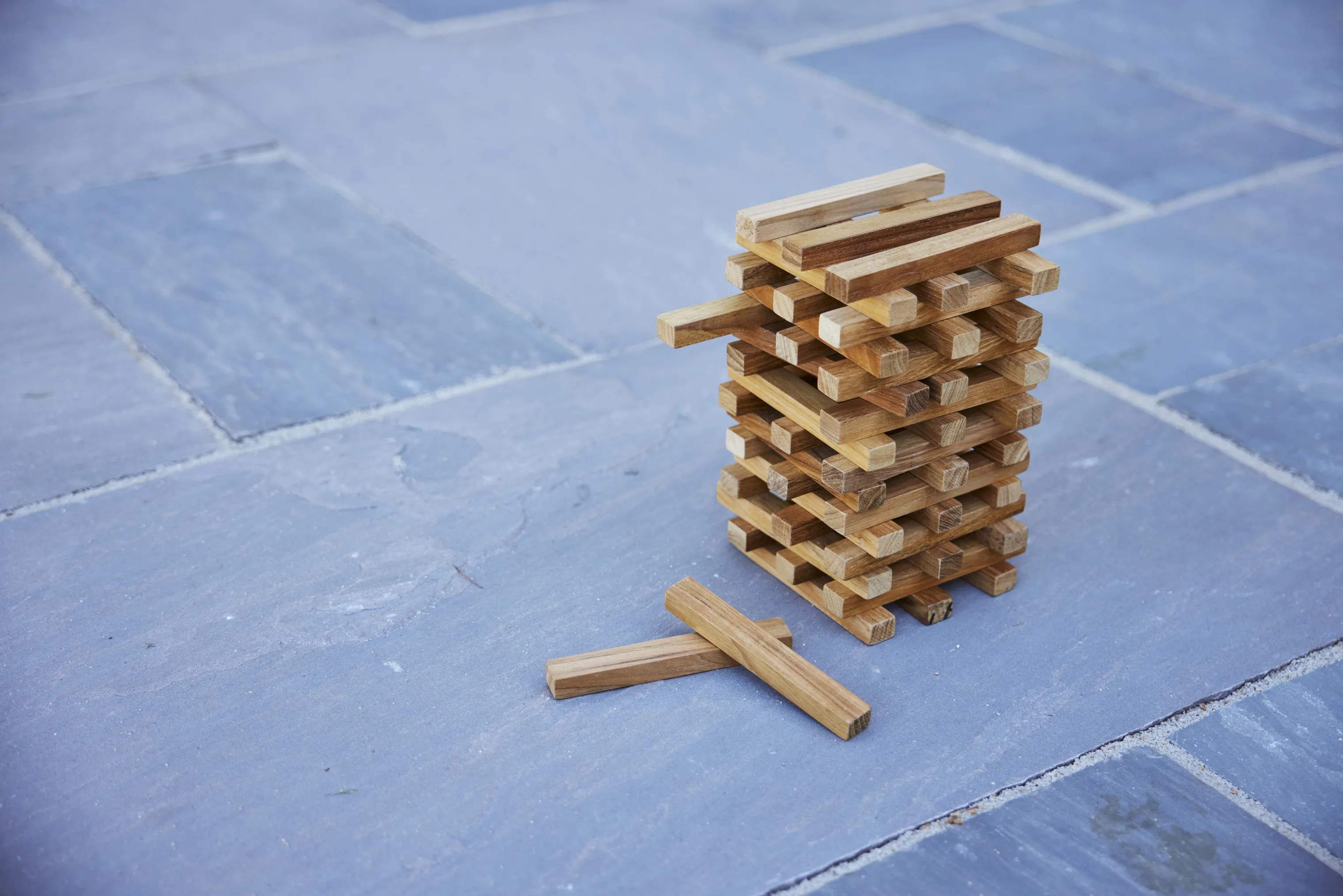 Mandalay Havespil Sussex Klodsmajor i Teak, 3