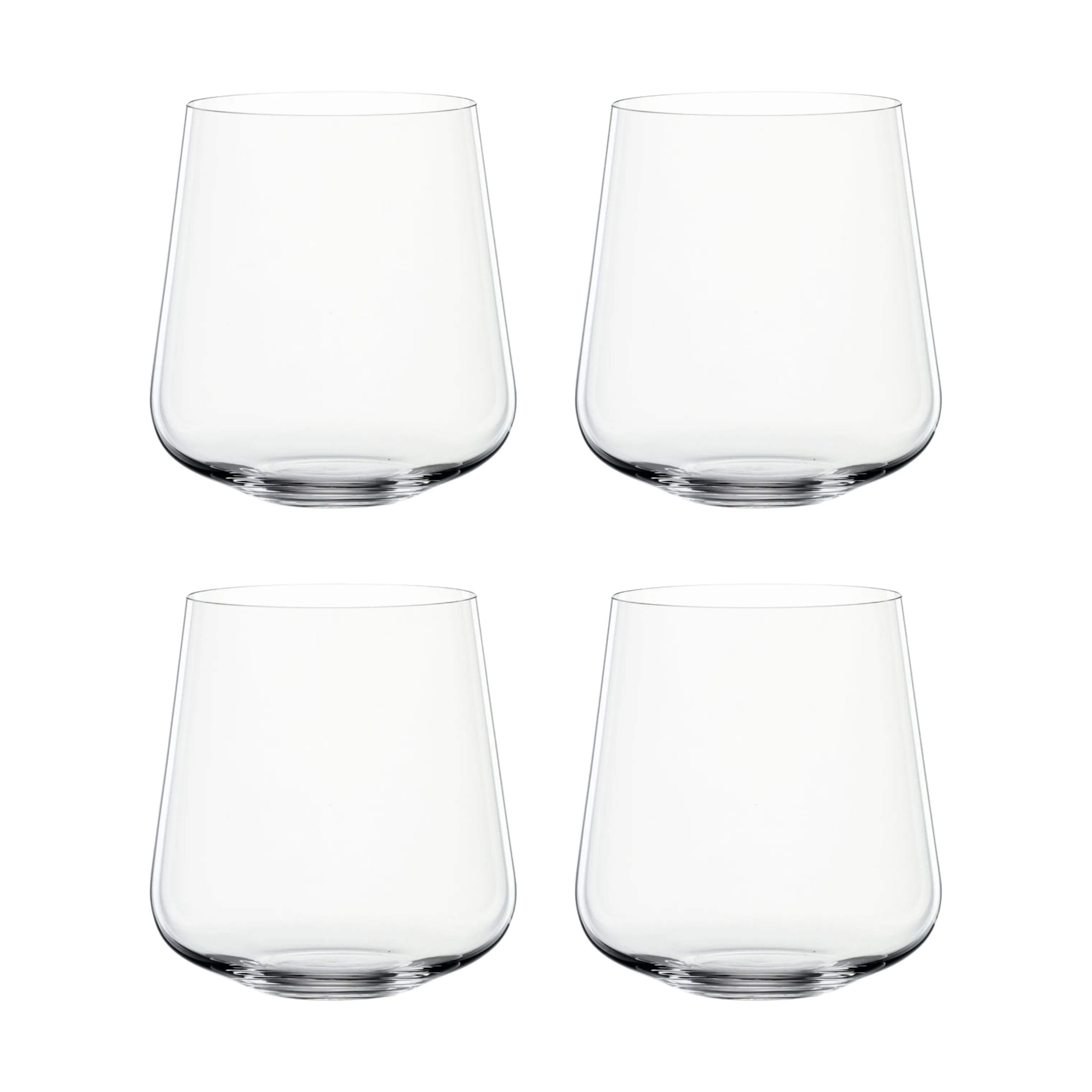 Spiegelau Vandglas Defintion Tumbler Glas - 4 stk. i 9,5 cm, 1