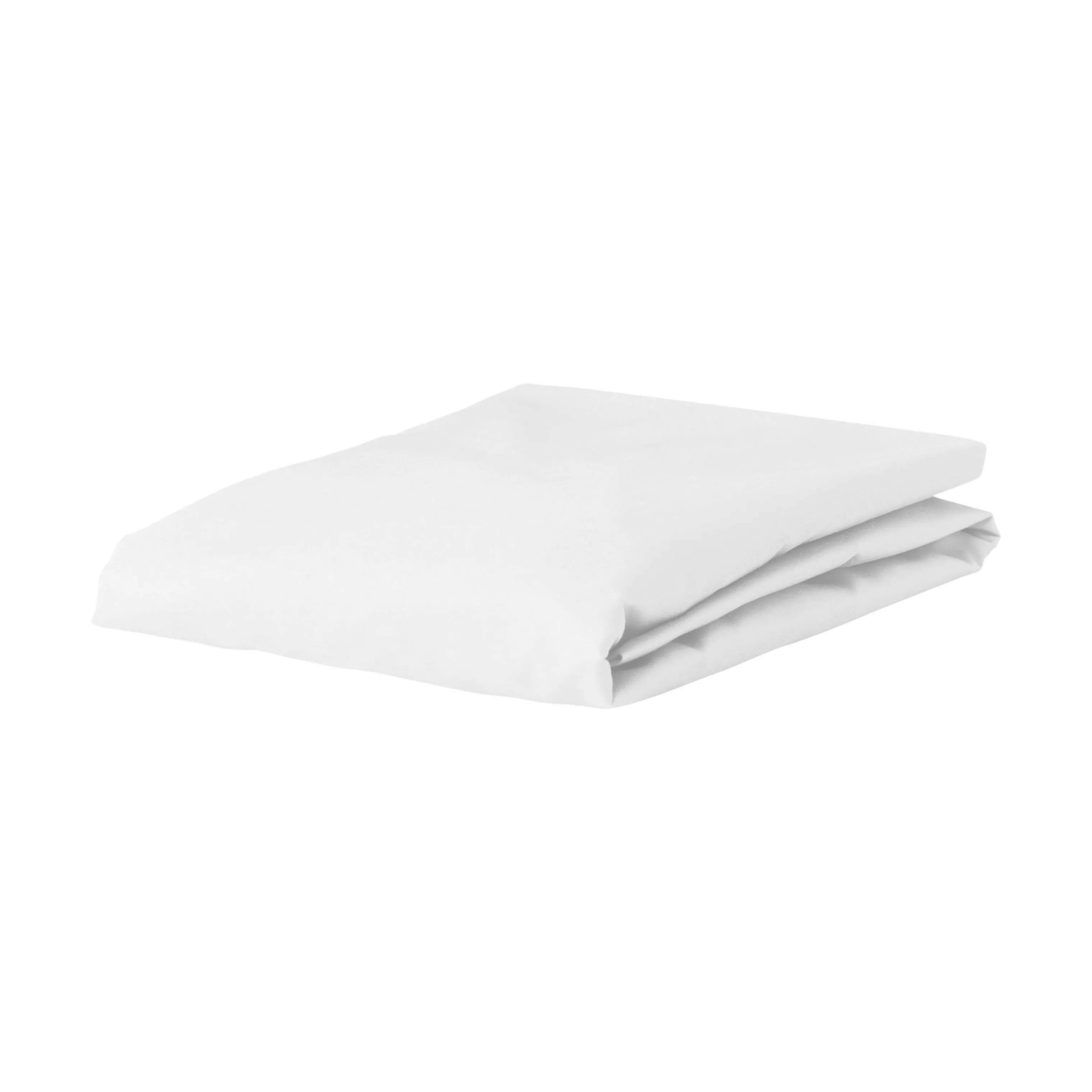 Satin Boxlagen, hvid, large