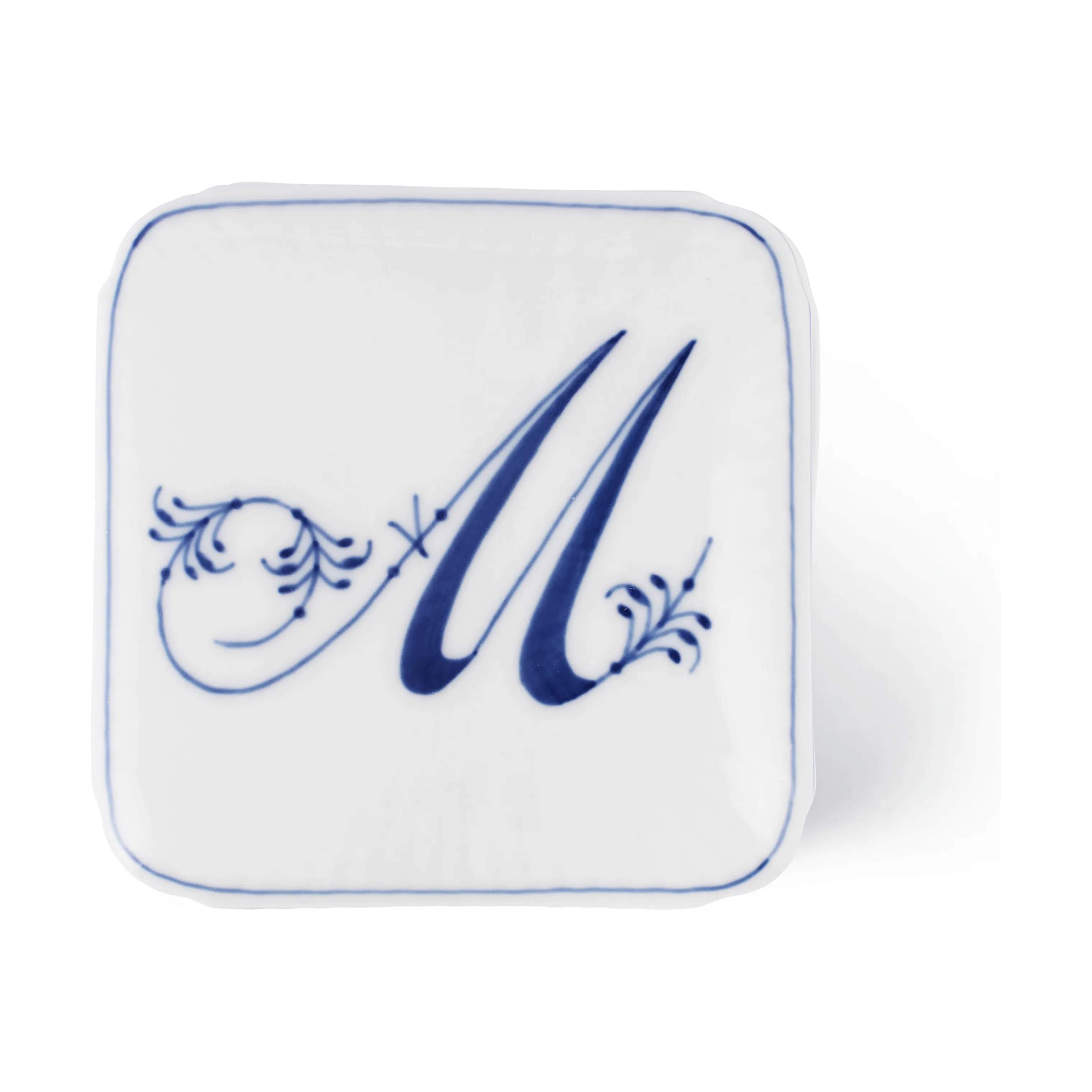 Royal Copenhagen Bonbonniere Alfabet Bonbonniere - M i M, 4