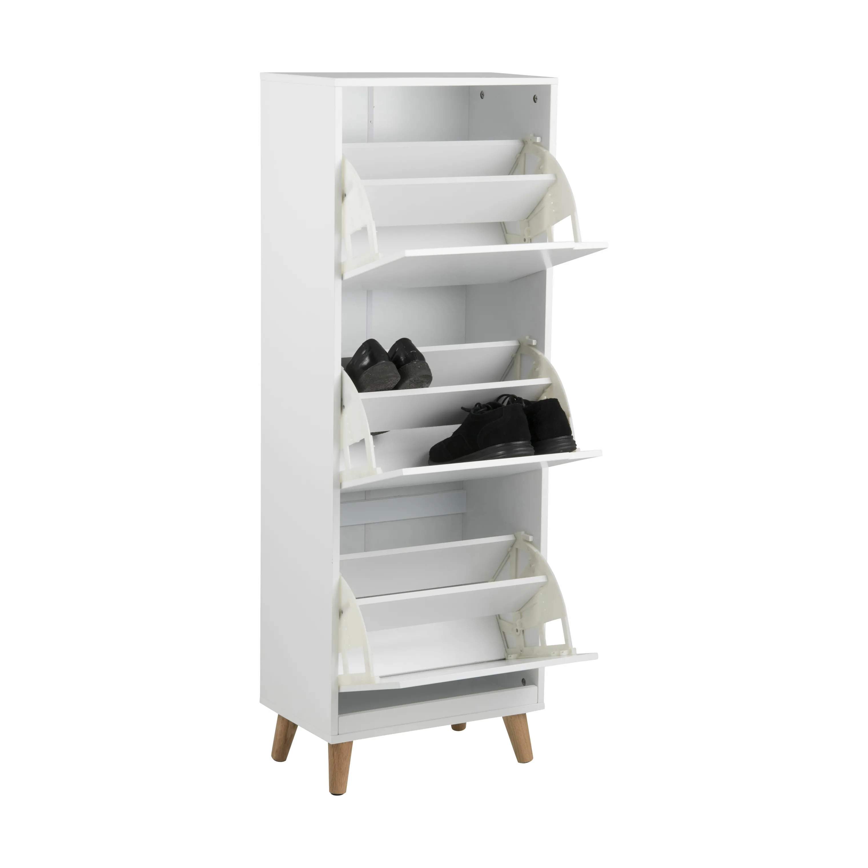 CASA Living Skabe Mitra Skoskab i hvid, 3