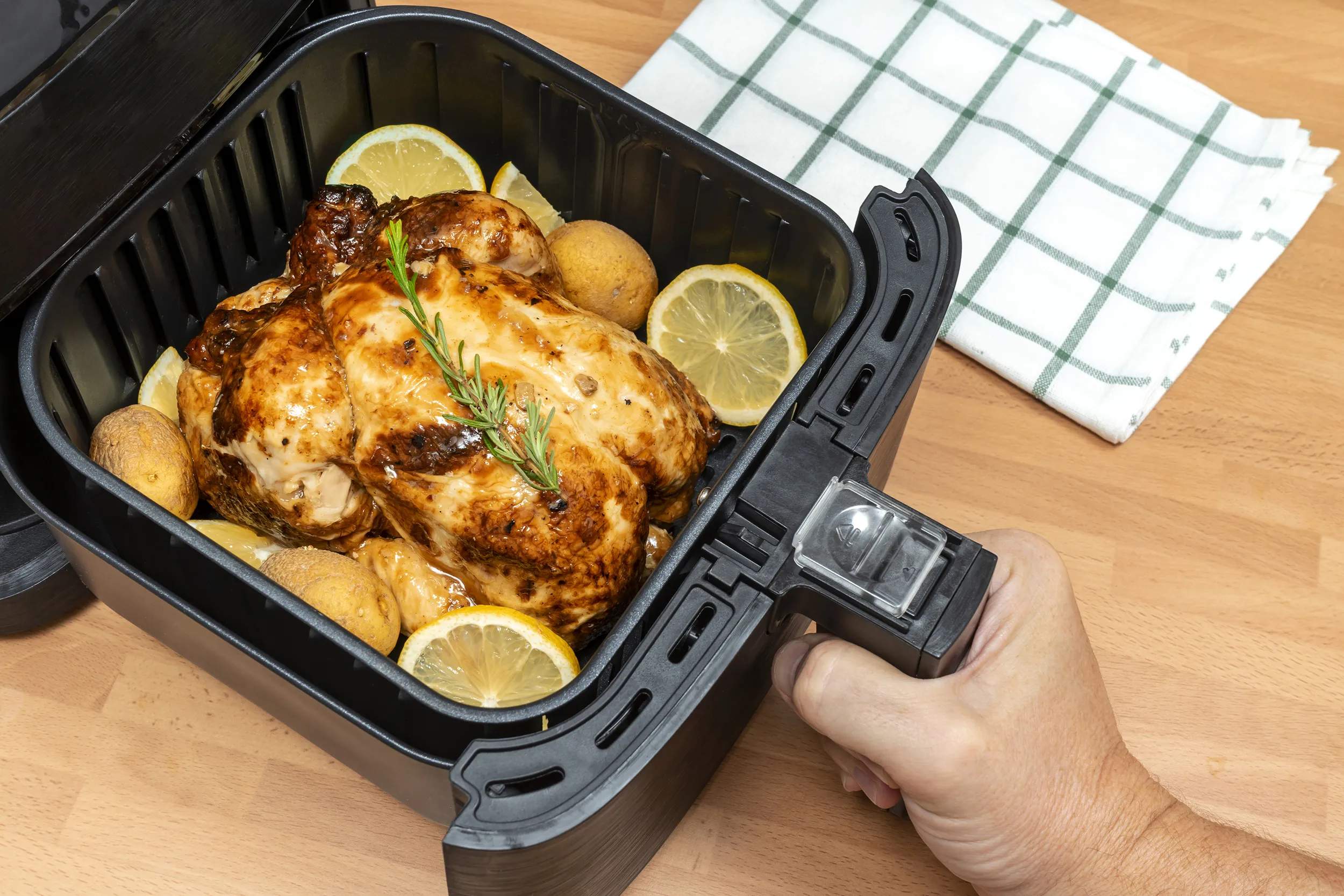 AIRFRYER Tilbehør til airfryers Varmesikkert underlag i Mørkegrå, 2