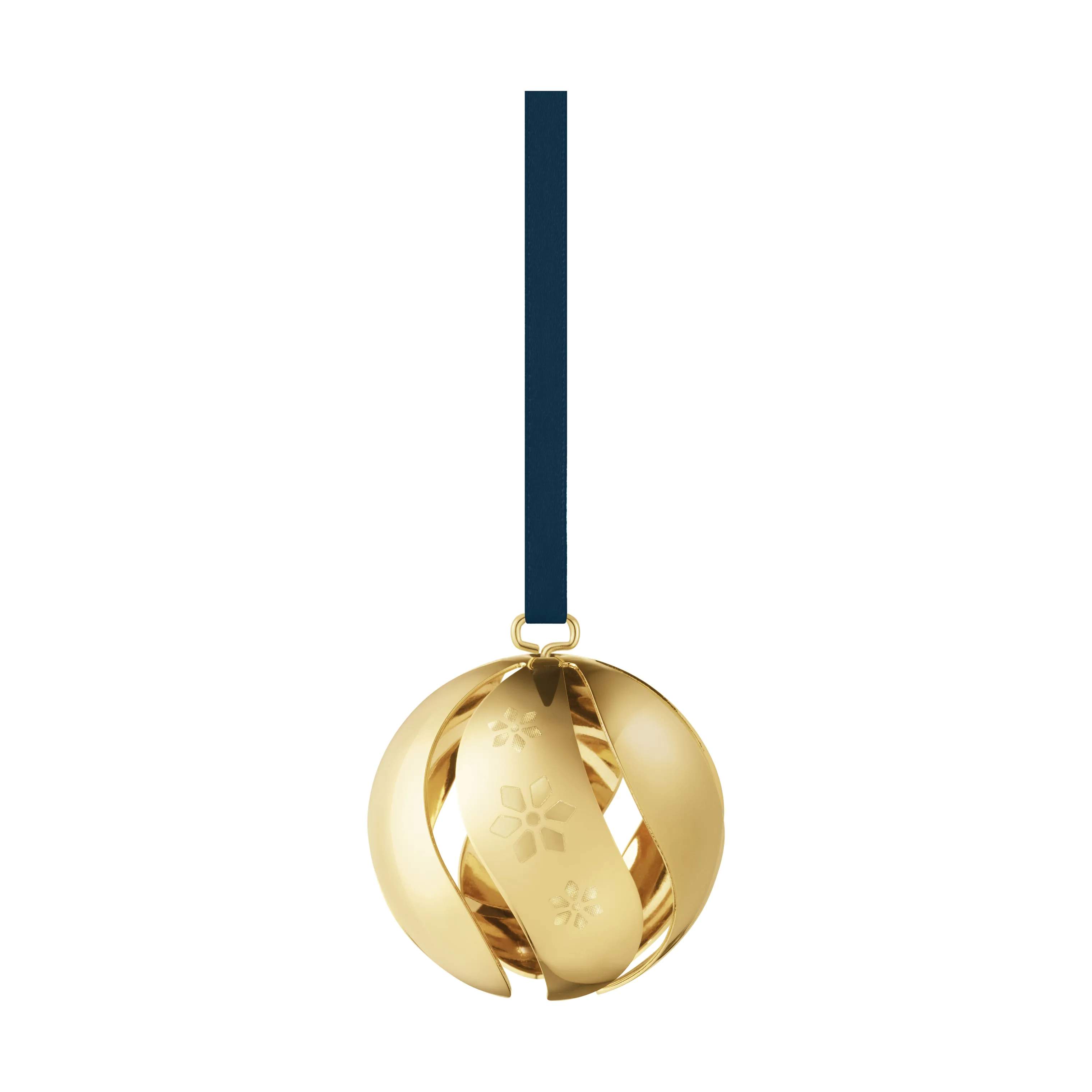 Georg Jensen Juleophæng Christmas Collectibles CC 2024 Julekugle i guld, 2