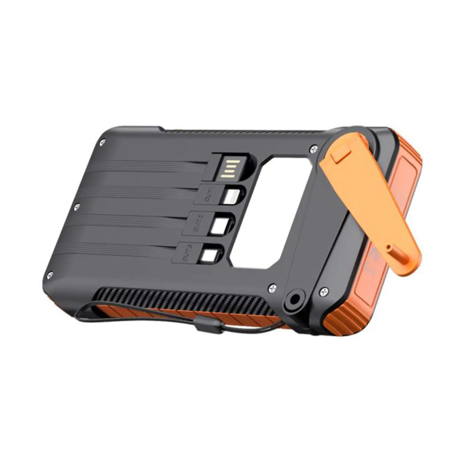Powertrend Øvrigt interiør Solcelle Powerbank i Sort, 3