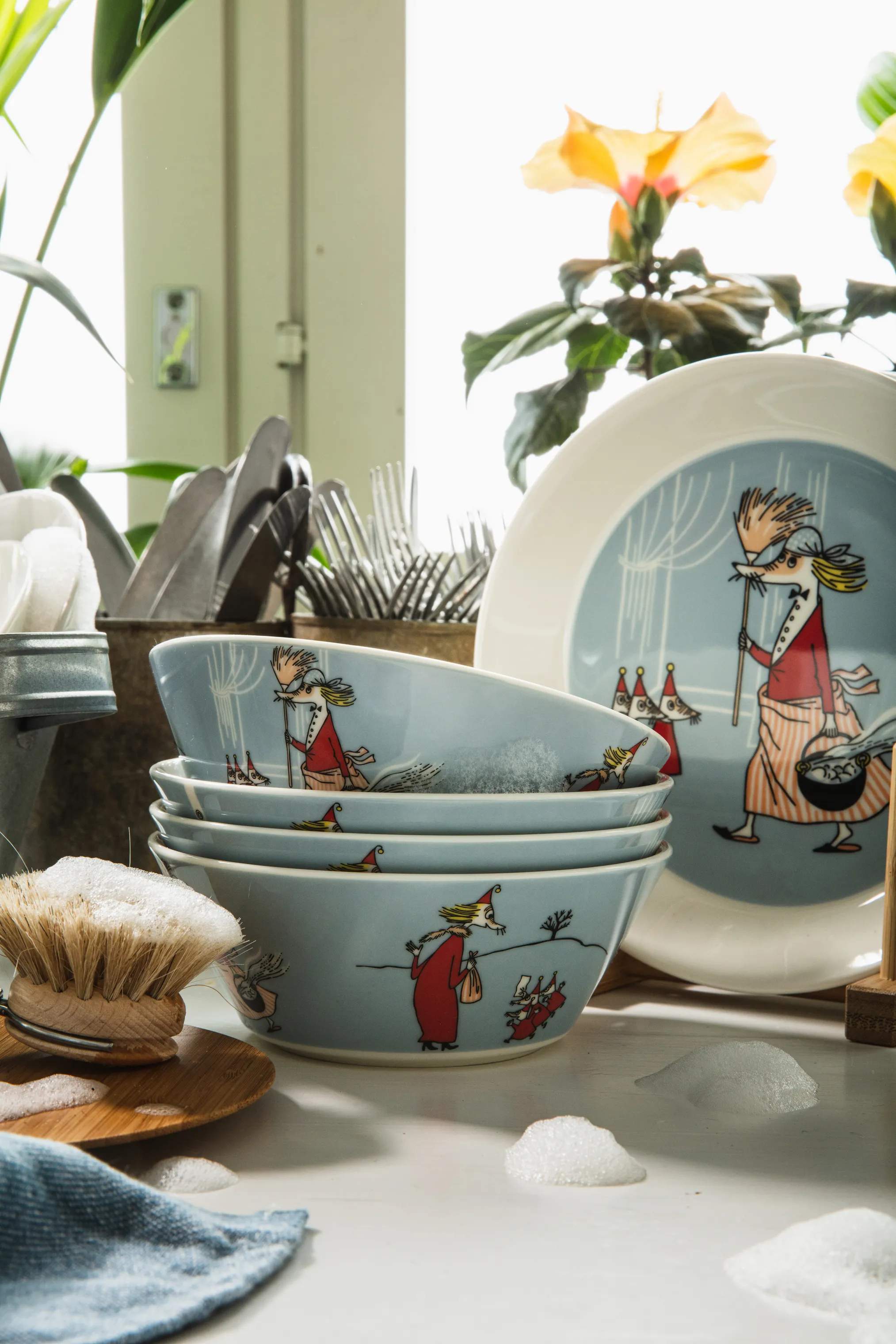 Moomin Arabia Serveringsskåle Kærester Skål - Filifjonk i Filifjonk, 2