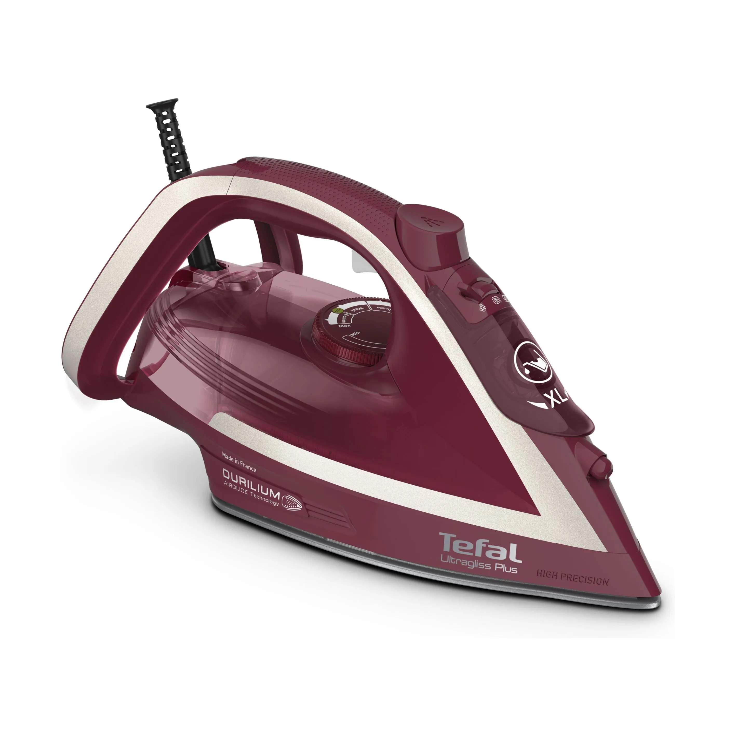 Tefal Strygejern Ultragliss+ Dampstrygejern i Burgundy, 1