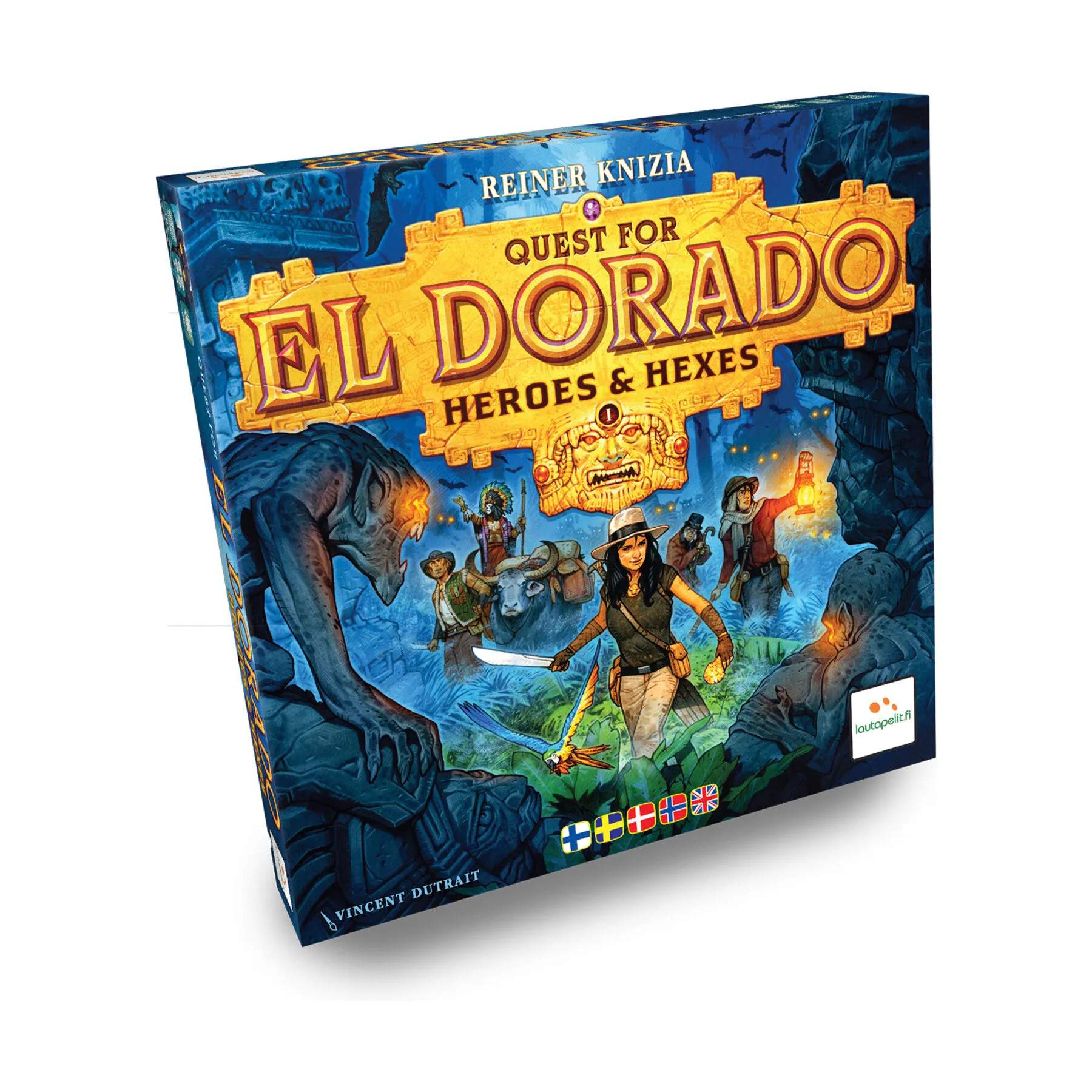 Spilbræt Spil Brætspil - Quest For El Dorado - Heroes & Hexes i Quest For El Dorado - Heroes & Hexes, 1