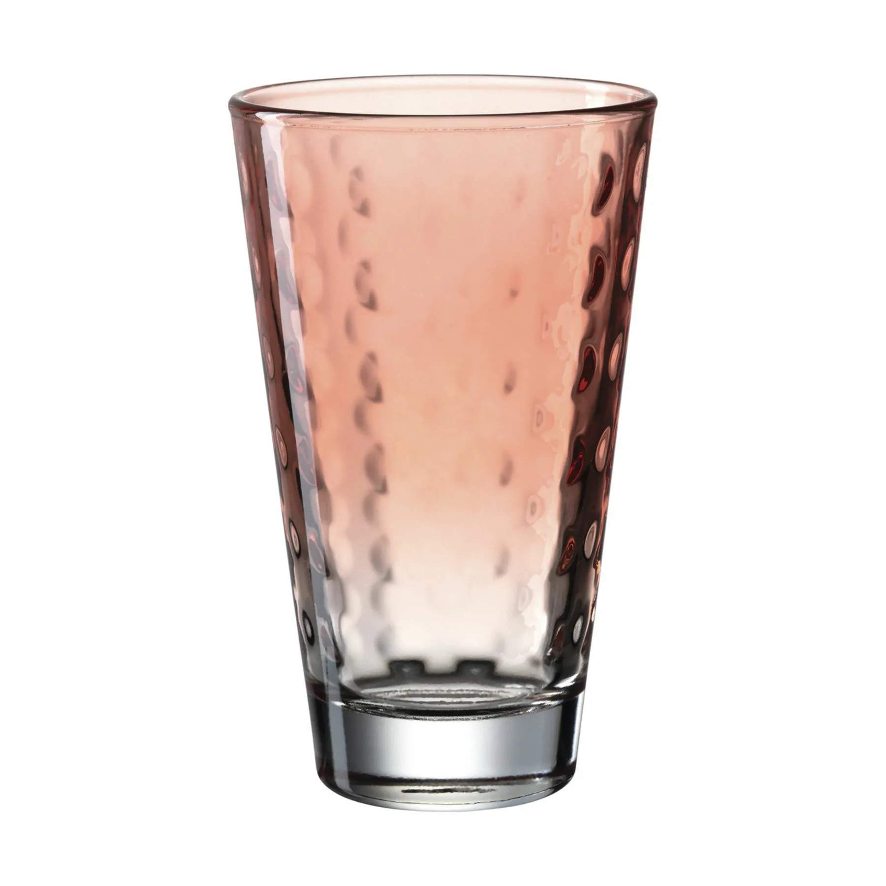 Leonardo Vandglas Leonardo Vandglas - 6 stk. i Klar/koral, 30 cl, 2