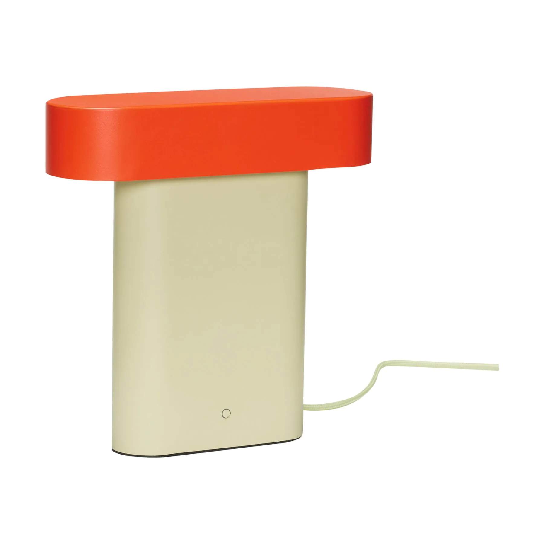 Hübsch Bordlamper Sleek Bordlampe i Lysegrøn/Rød, 1