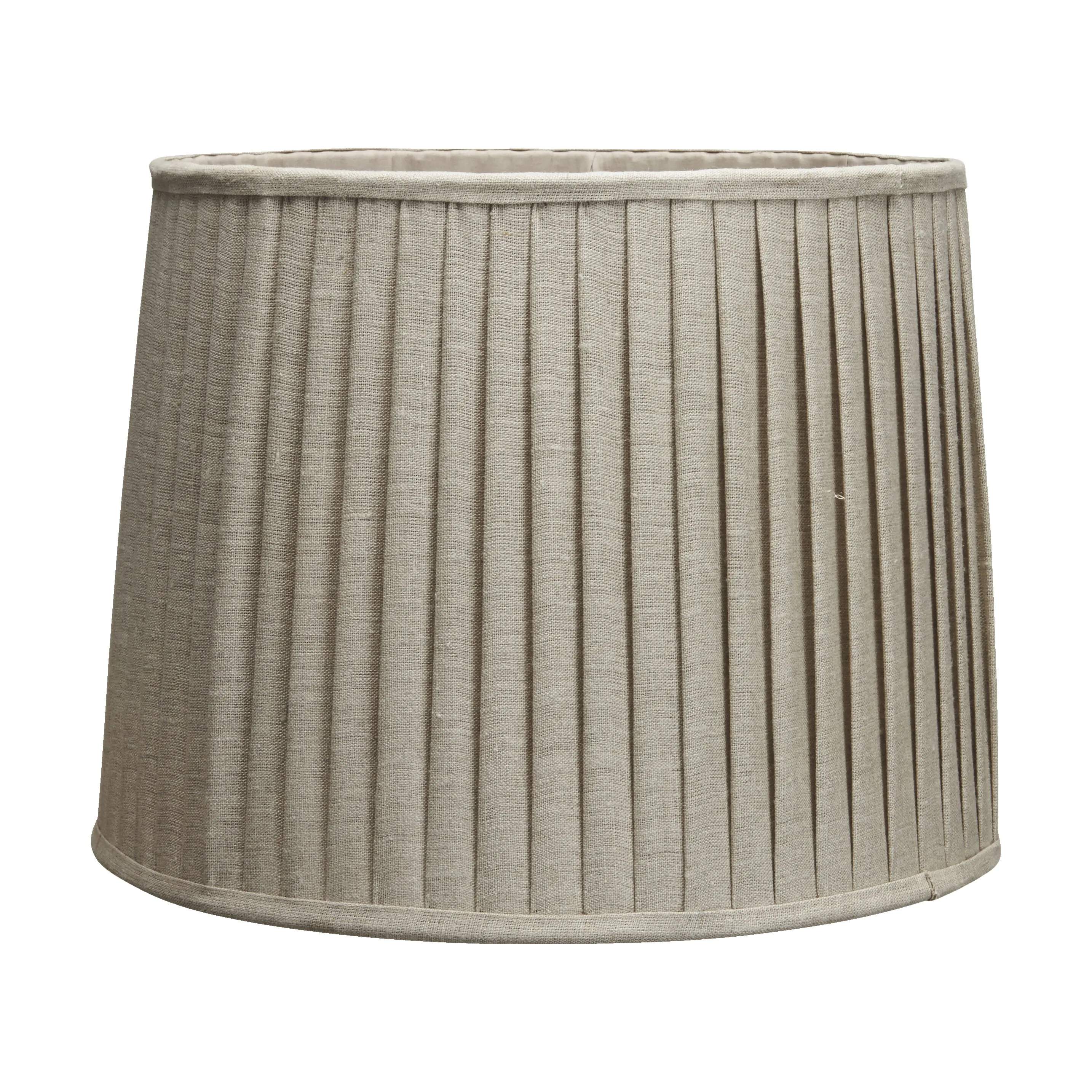 PR Home Lampeskærme Sofia Plissé Lampeskærm i Beige, 35 cm, 1