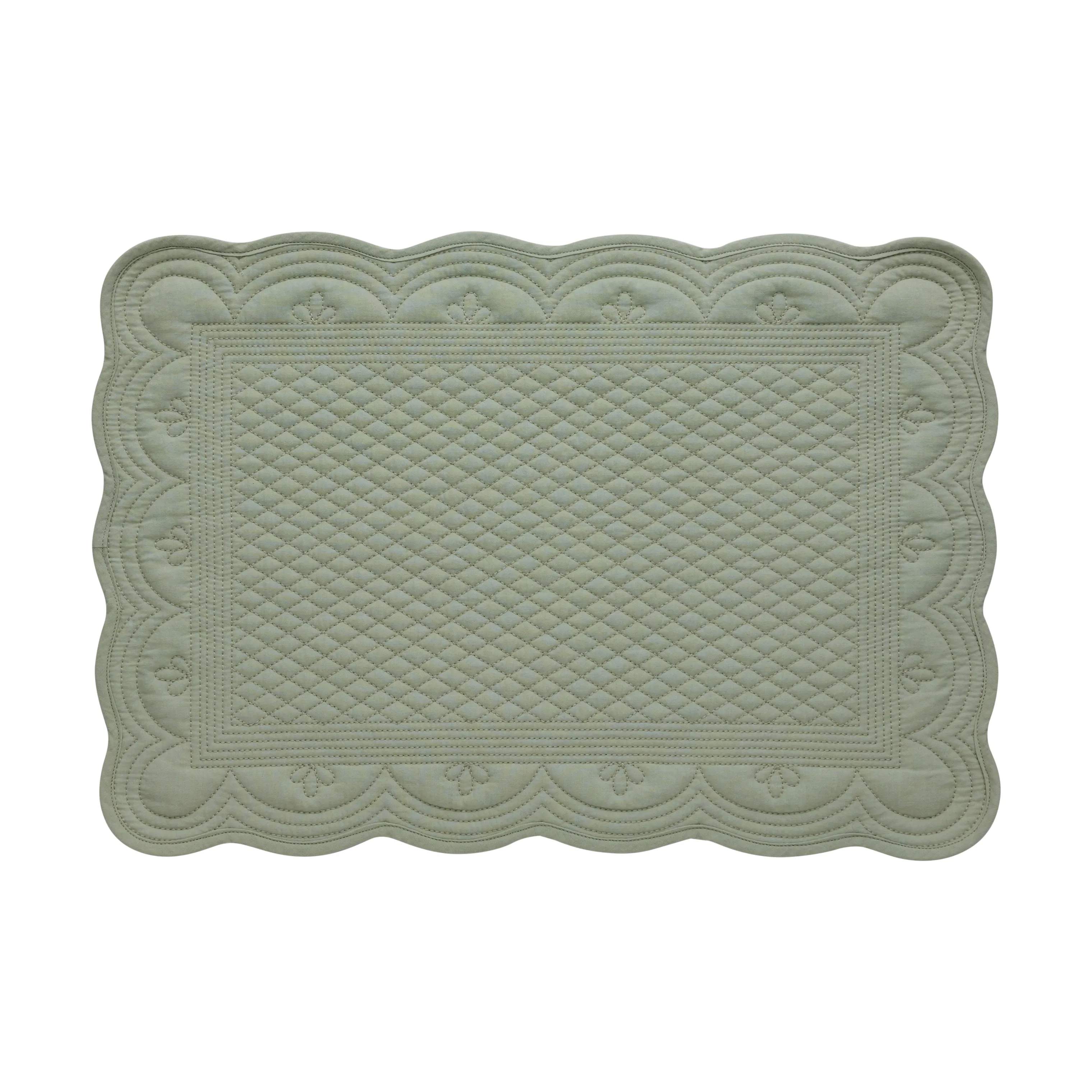 Lene Bjerre Dækkeservietter Estrid Dækkeserviet i Grøn, 1