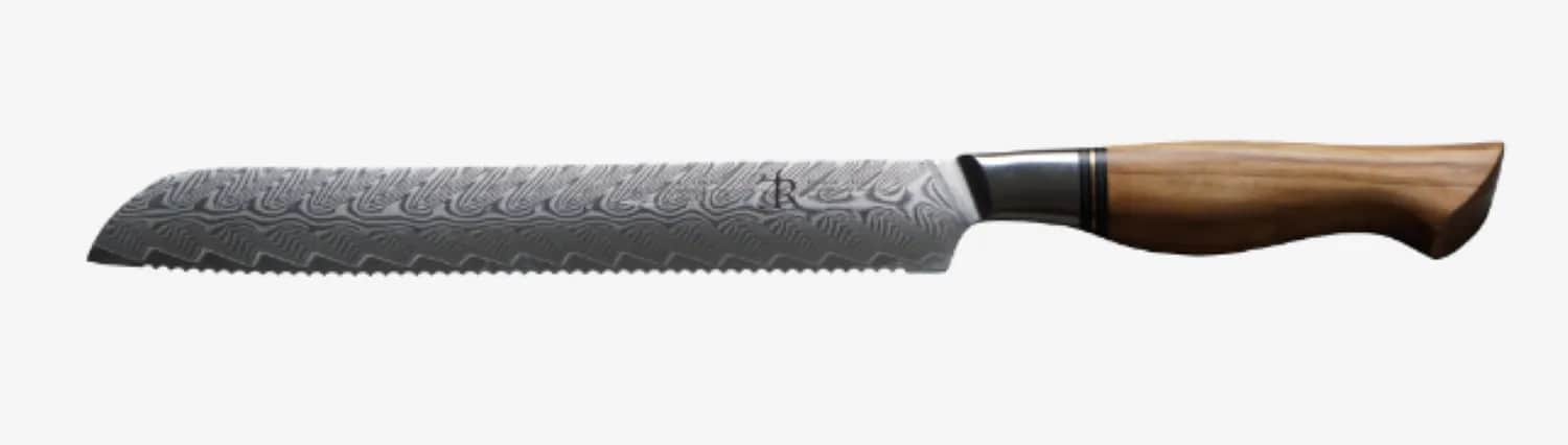 Ryda Knives Brødknive ST650 Brødkniv i rustfrit stål/brun, 1