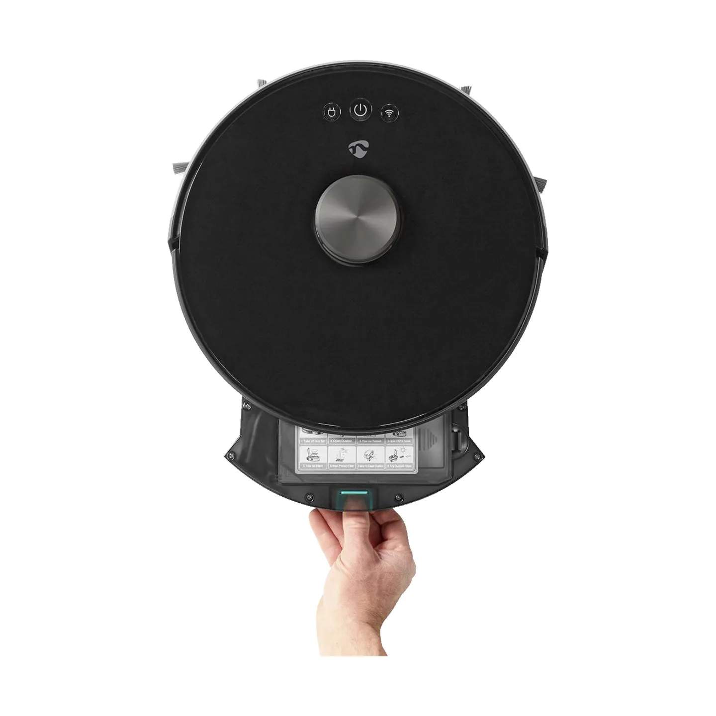 Nedis Robotstøvsugere Smart Life Robotstøvsuger WIFIVCL001CBK i WIFIVCL001CBK sort, 6