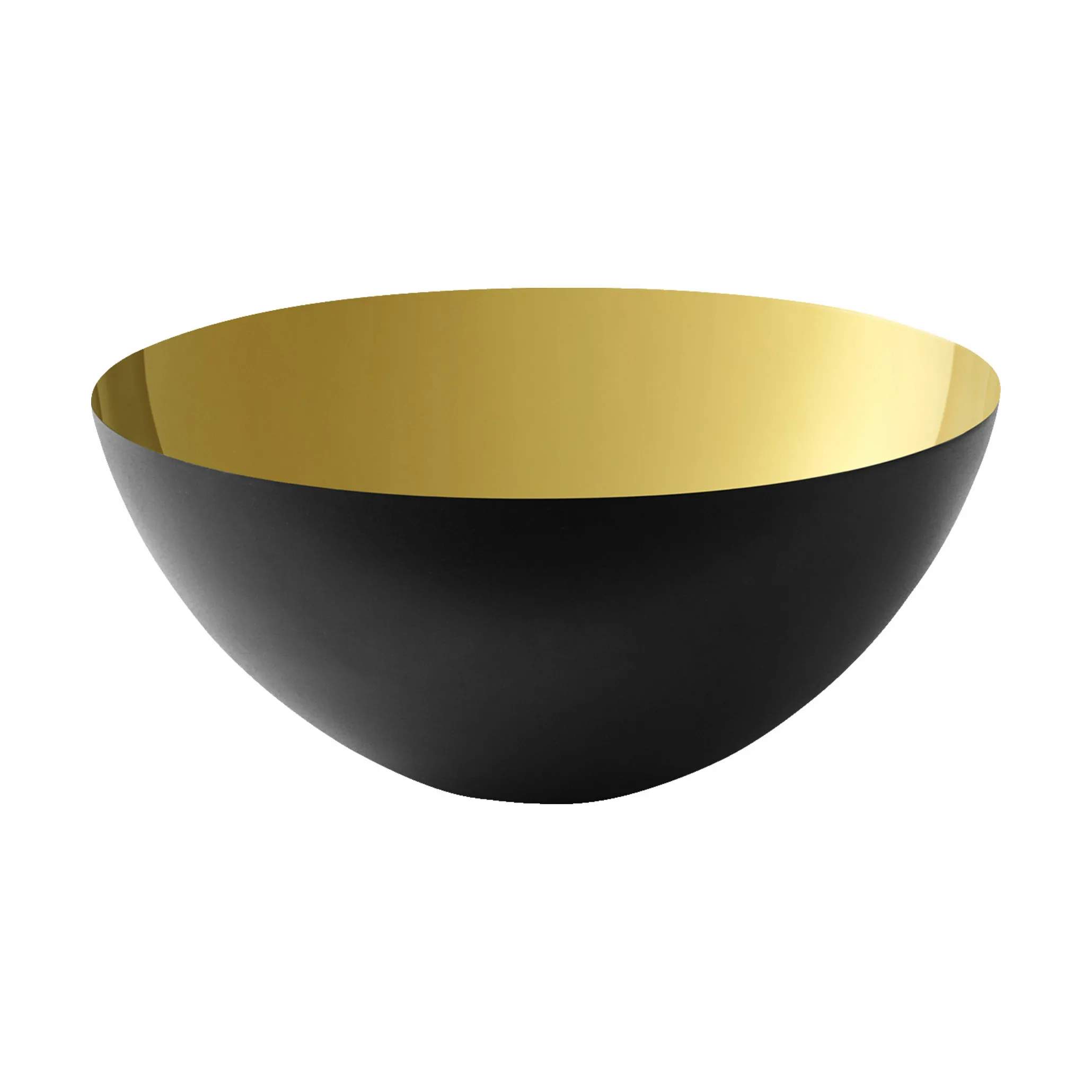 Normann Copenhagen Serveringsskåle Krenit Skål i Guldfarvet, 12,5 cm, 1