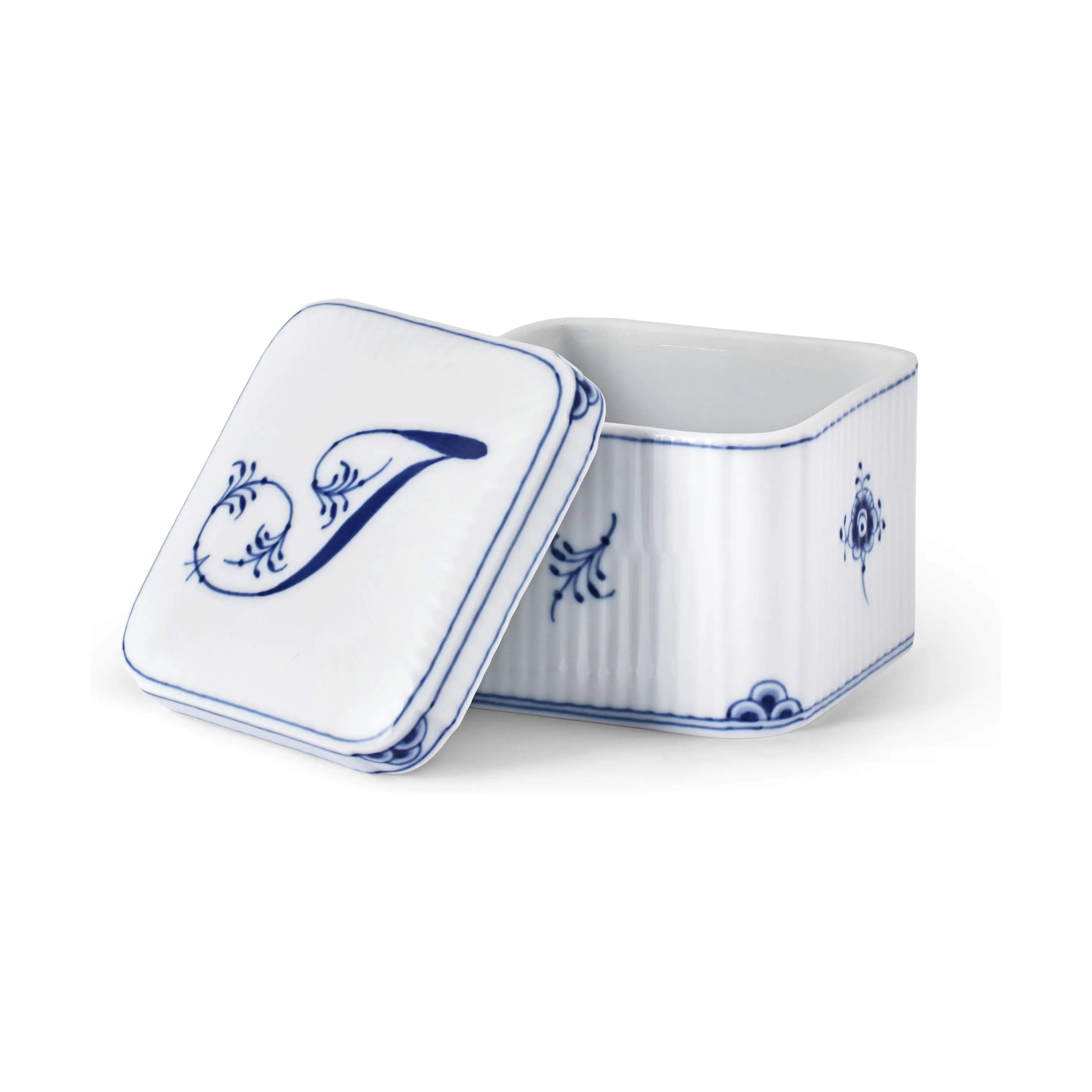 Royal Copenhagen Bonbonniere Alfabet Bonbonniere - T i T, 1