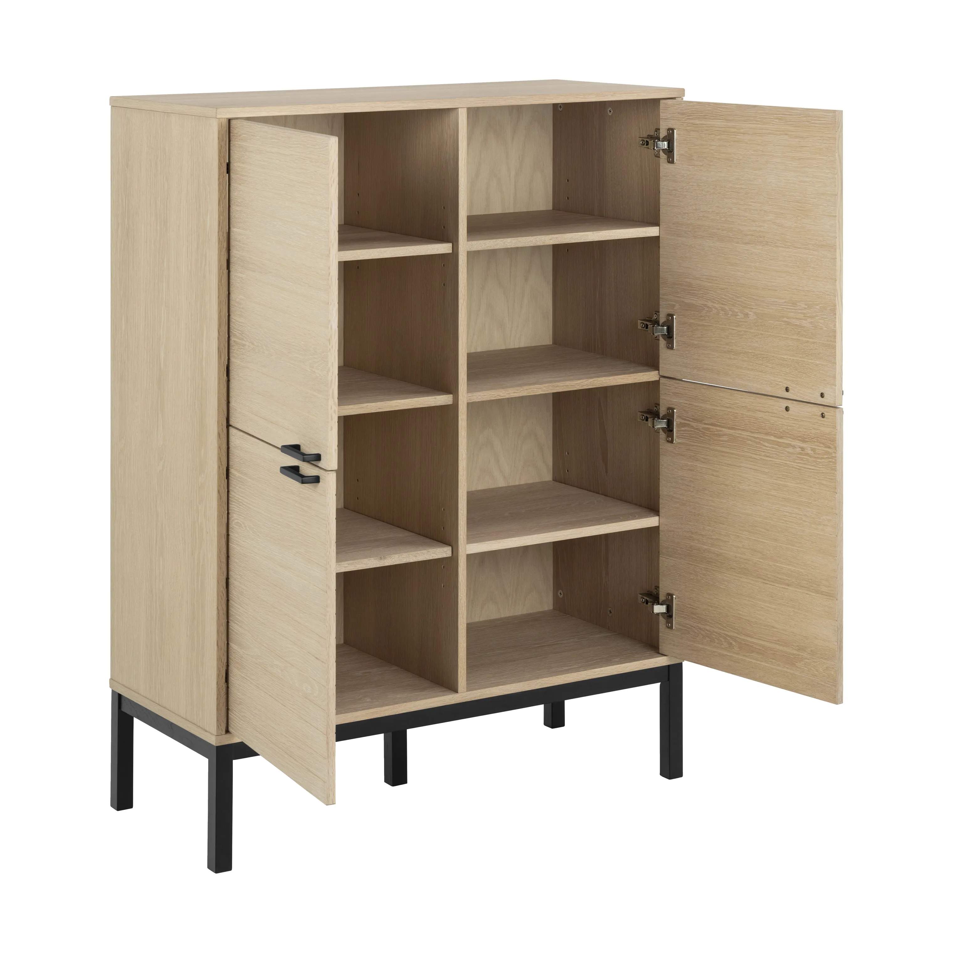CASA Living Skabe Kensington Skab i Hvidpigmenteret, 4