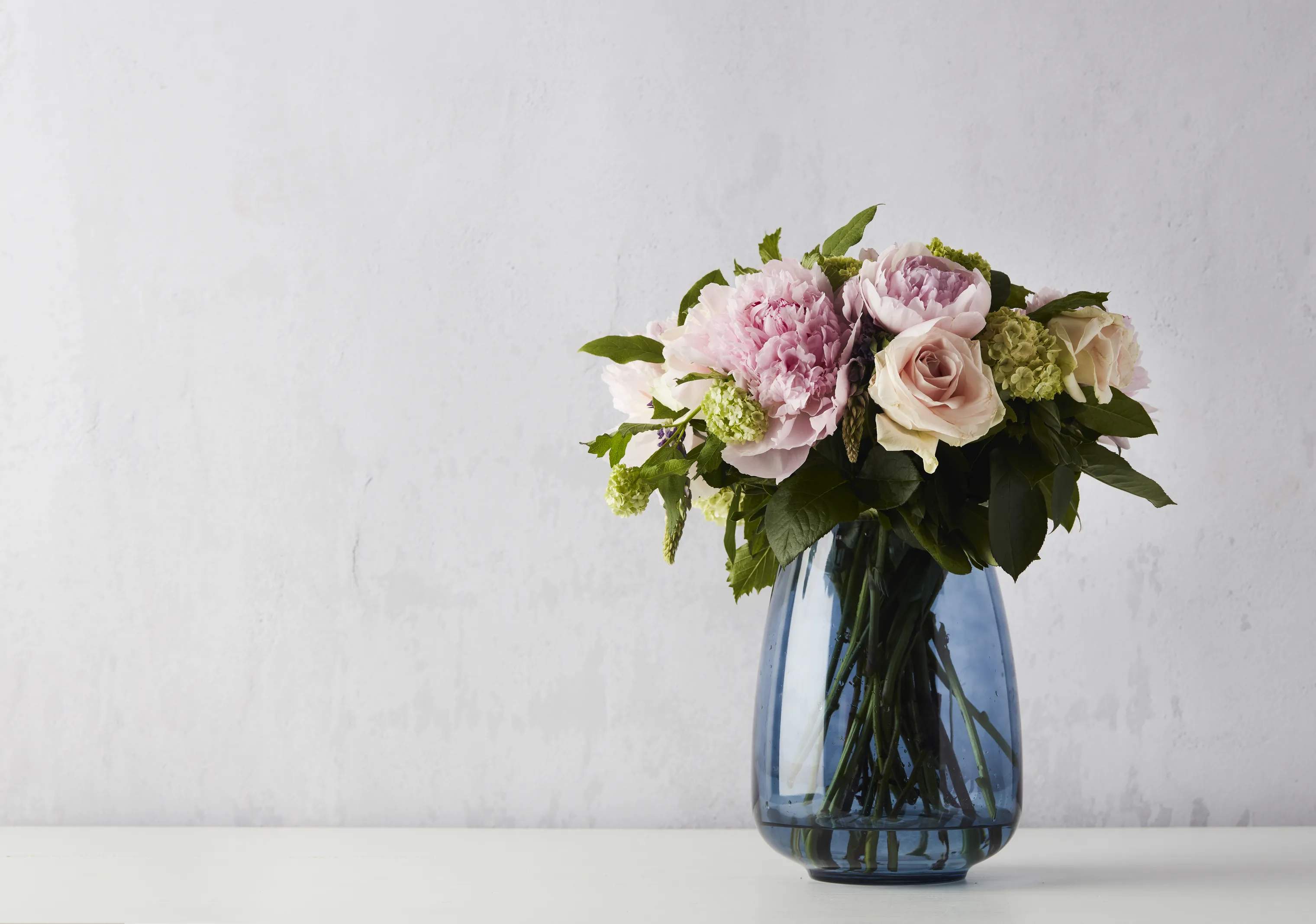 Point Virgule Vaser Vase i Blue, 24,5 cm, 2