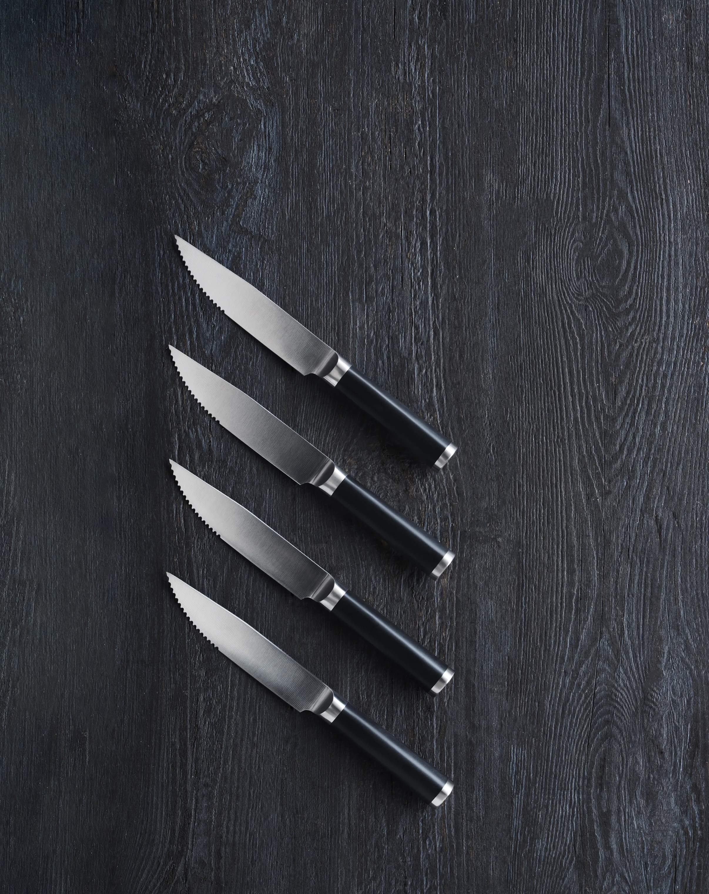 Timm Vladimir Kitchen Steakknive Steakknive - 4 stk. i sort, 2