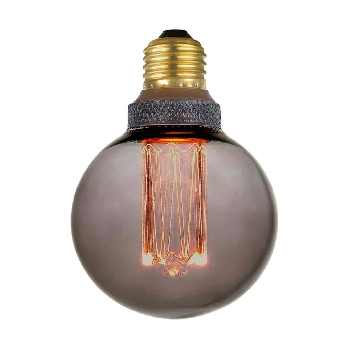 Halo Design LED-pærer Colors Dim LED Mini Globe Lyspære i Smoke, 1